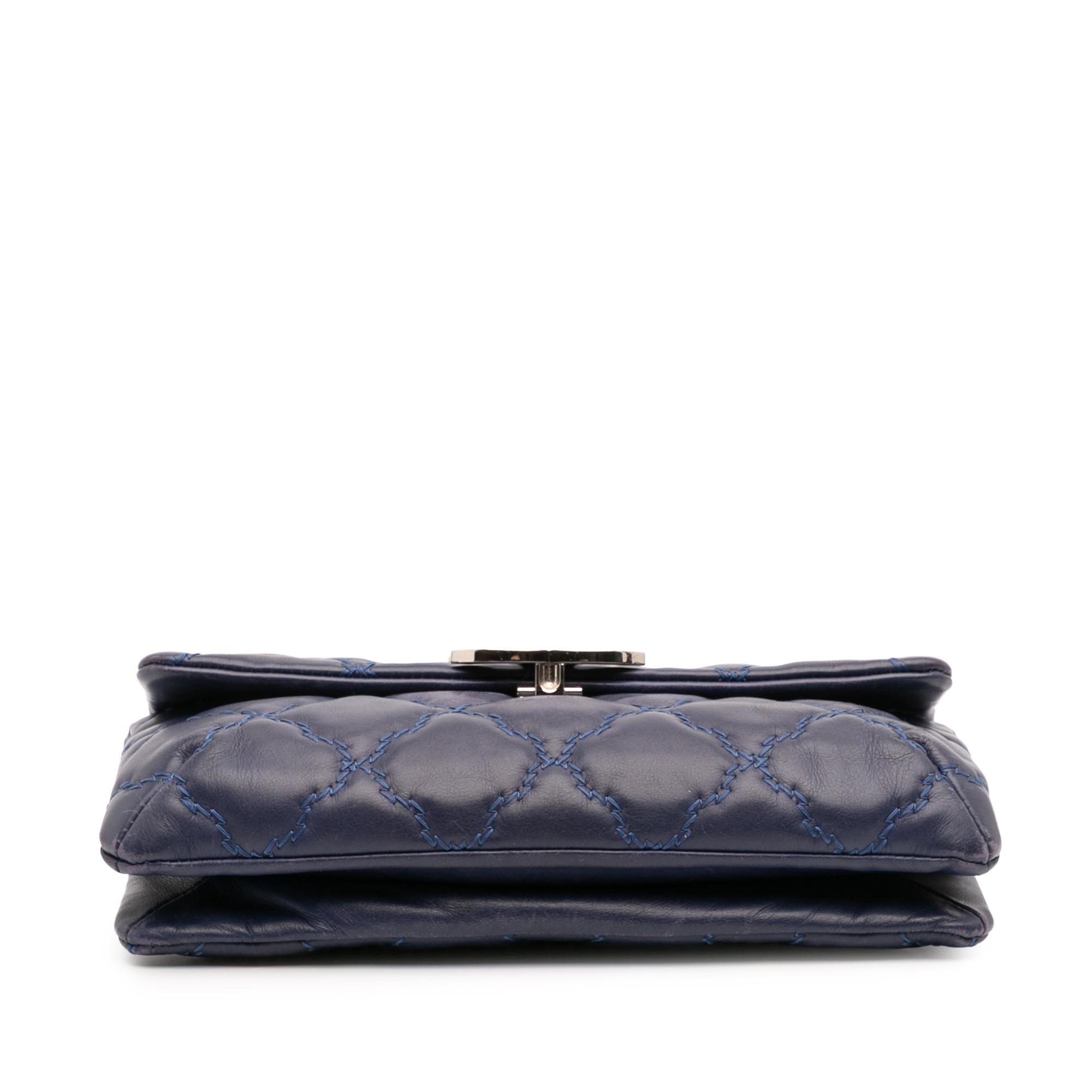 Chanel Mini Double Stitch Hamptons Flap
