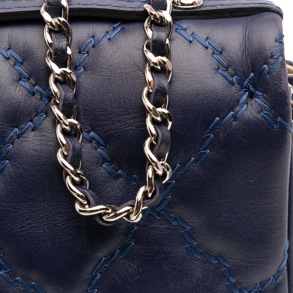 Chanel Mini Double Stitch Hamptons Flap