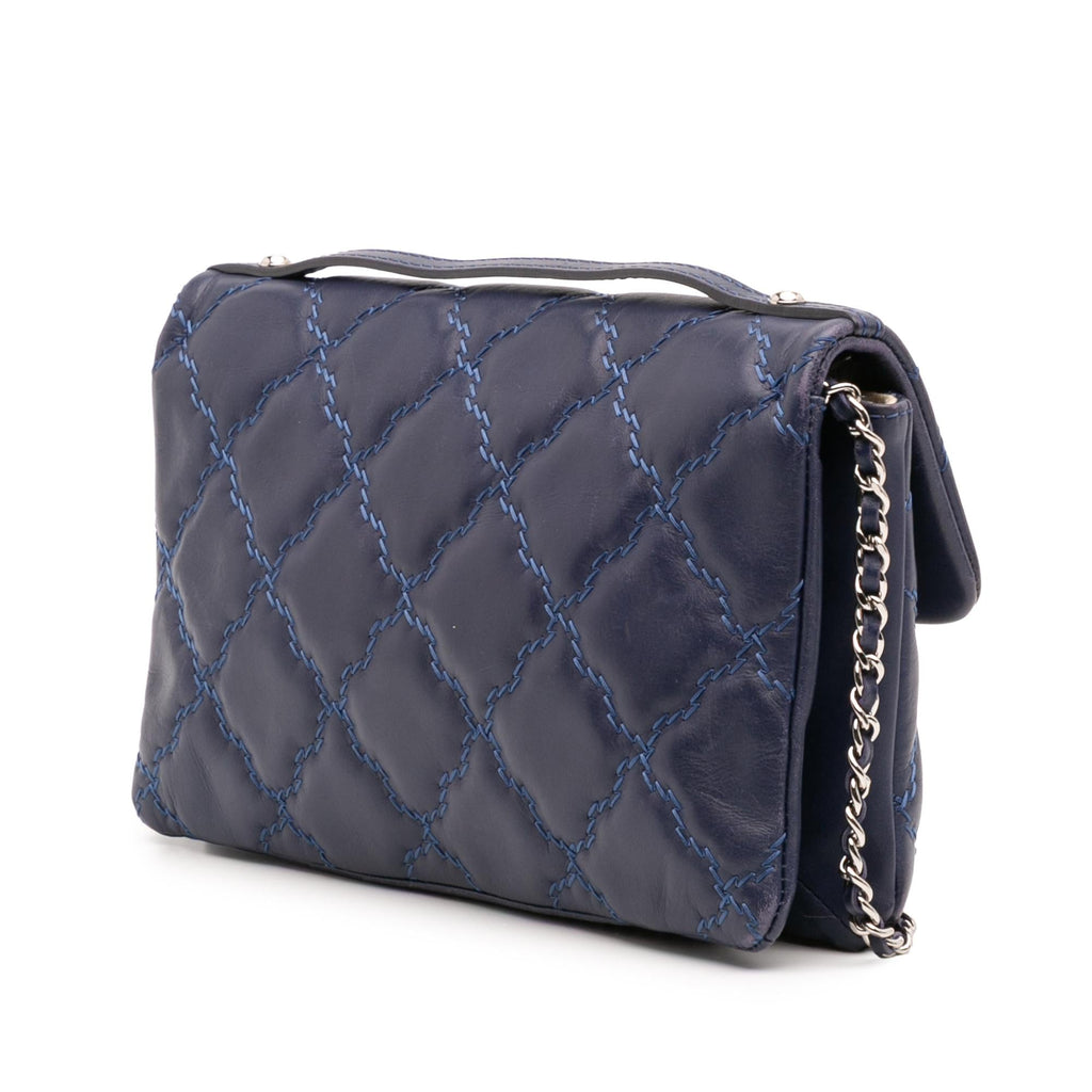 Chanel Mini Double Stitch Hamptons Flap