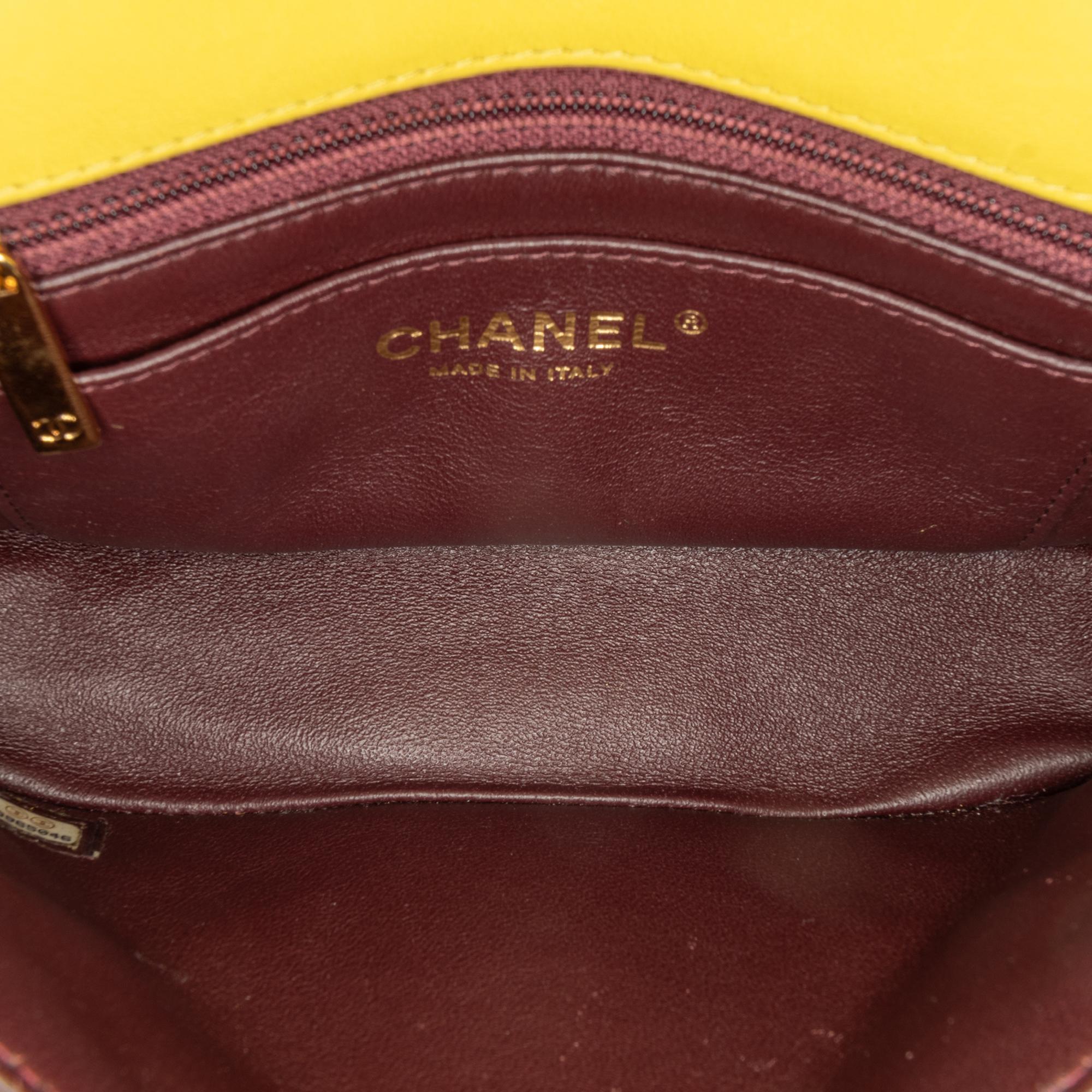 Chanel Mini Jersey Chic With Me Flap (SHG-2Ts3FZ)