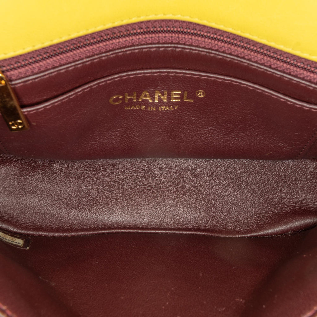 Chanel Mini Jersey Chic With Me Flap