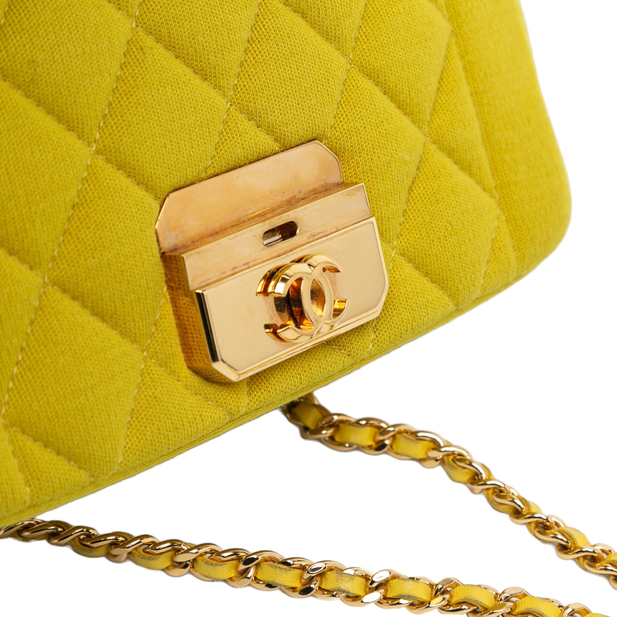 Chanel Mini Jersey Chic With Me Flap