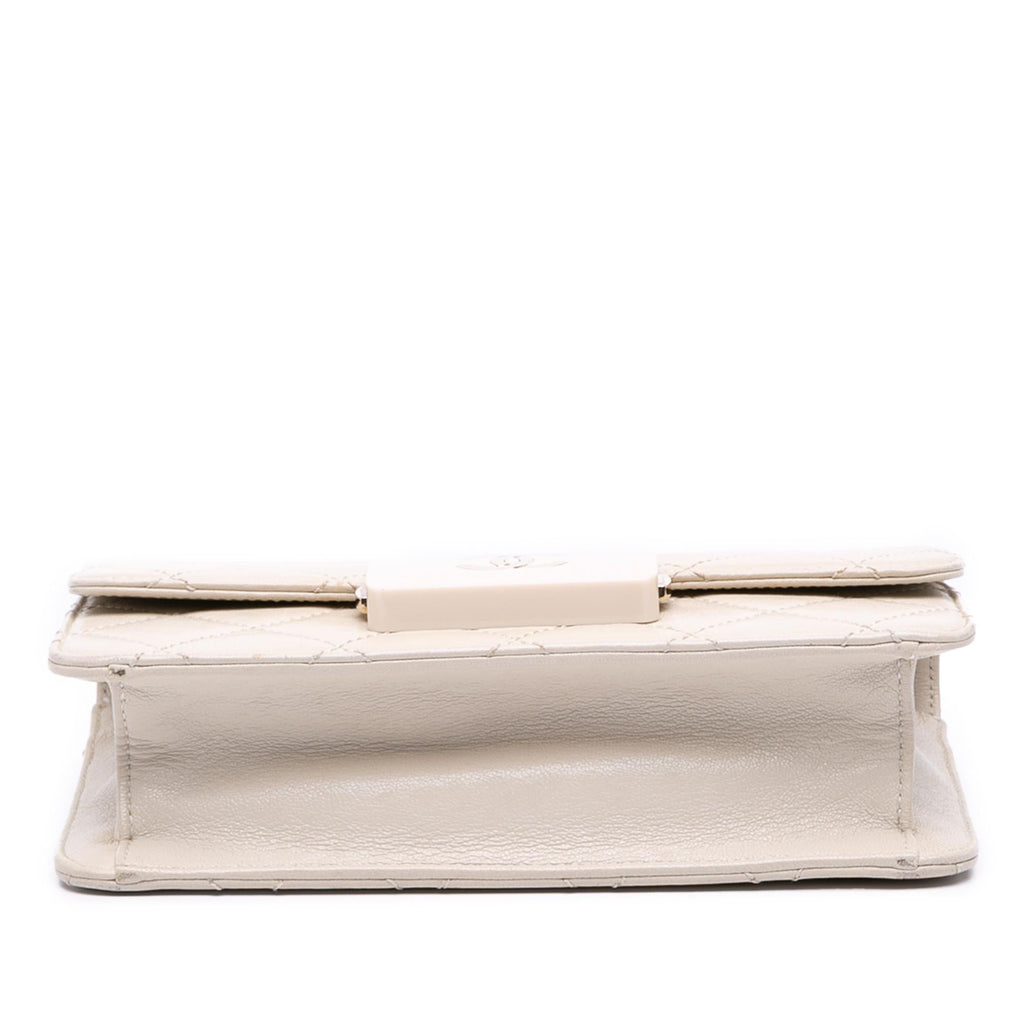 Chanel Mini Lambskin Beauty Lock Flap