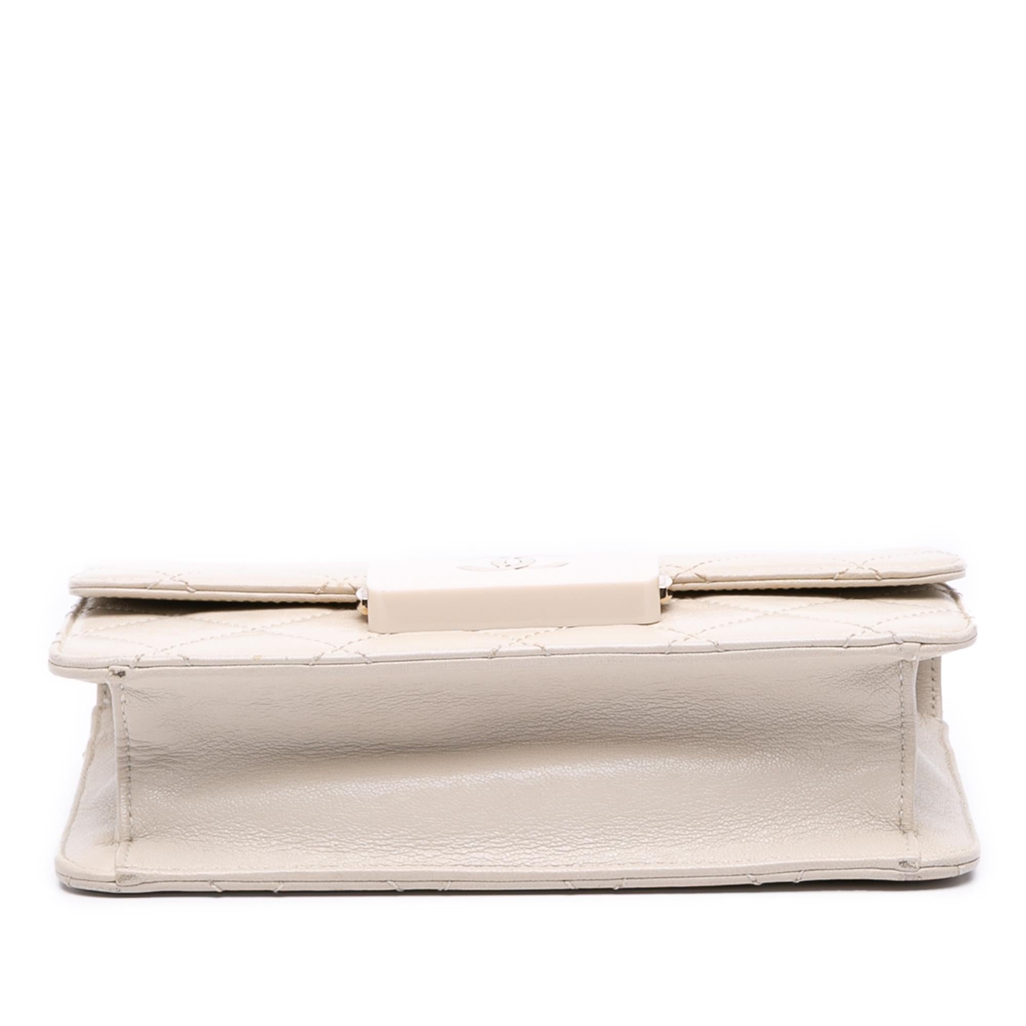 Chanel Mini Lambskin Beauty Lock Flap
