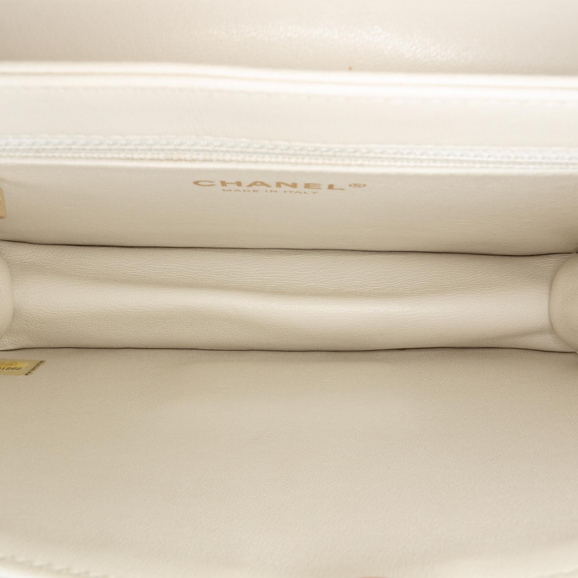 Chanel Mini Lambskin Beauty Lock Flap