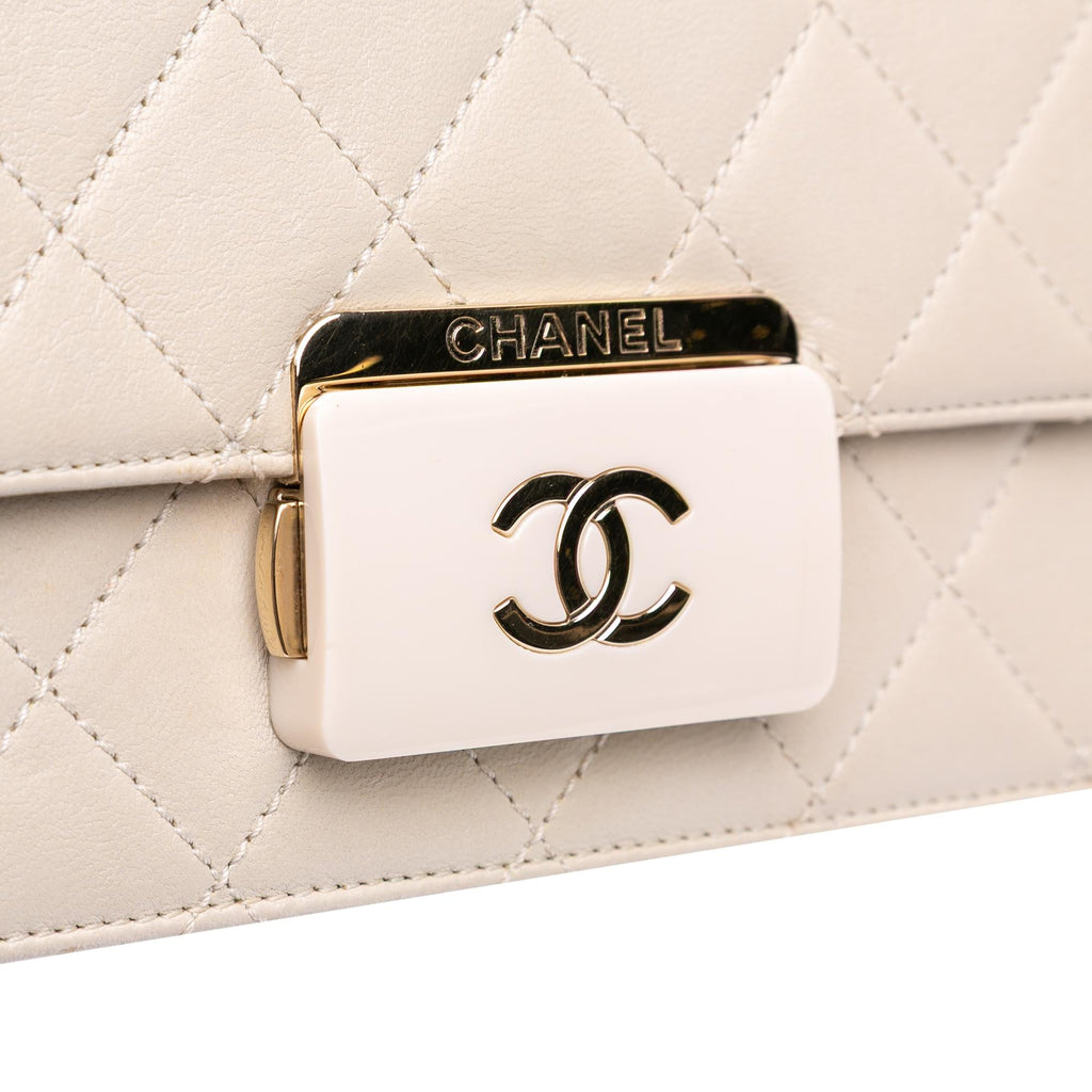 Chanel Mini Lambskin Beauty Lock Flap