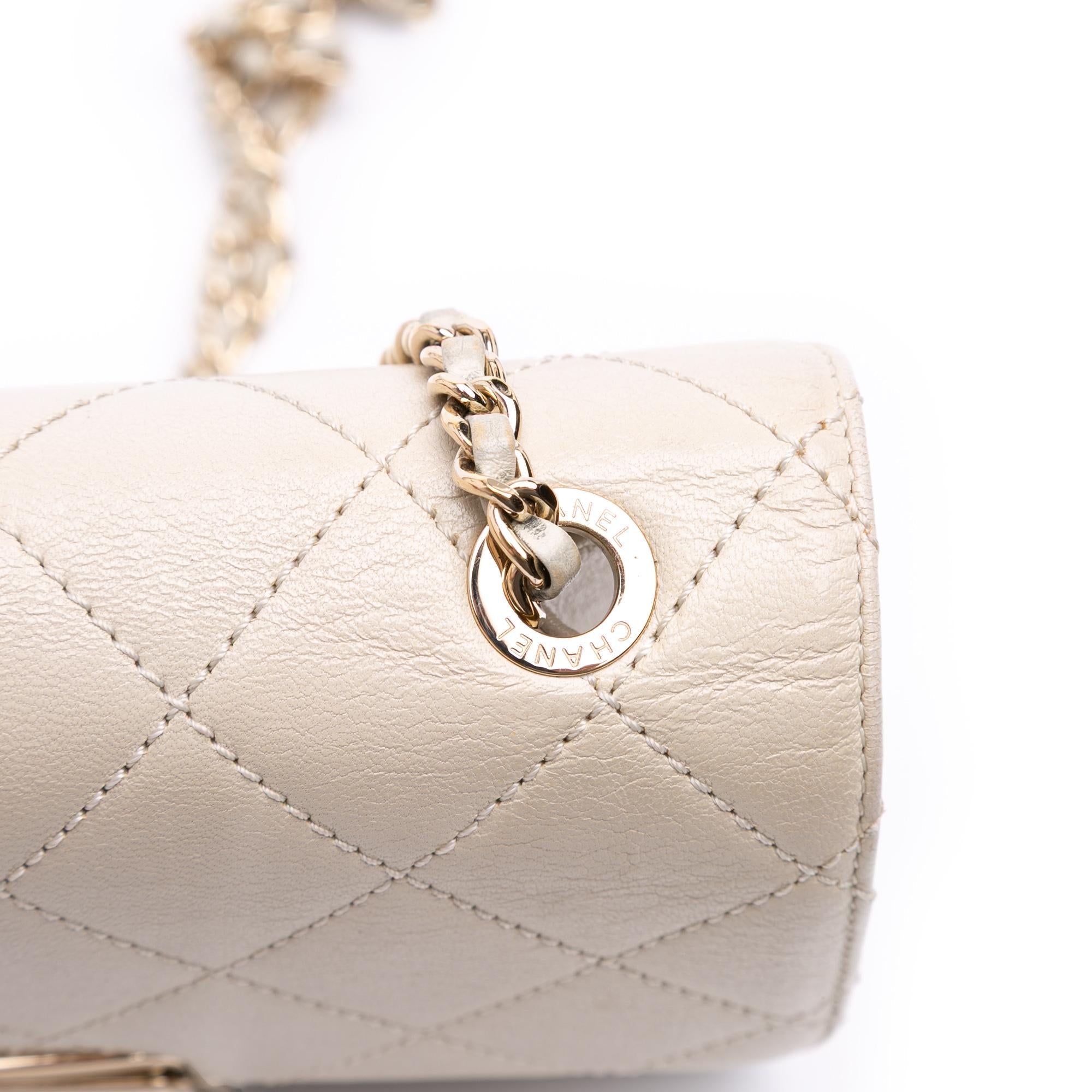 Chanel Mini Lambskin Beauty Lock Flap
