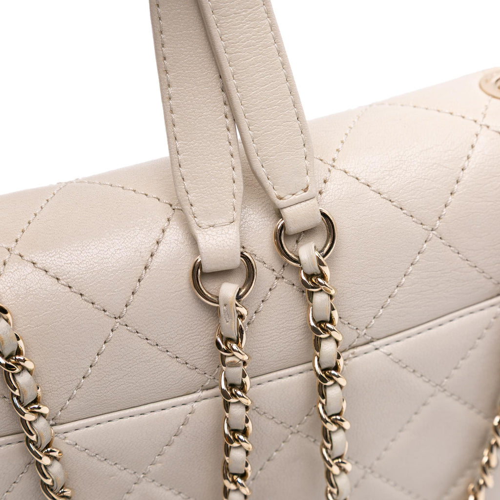 Chanel Mini Lambskin Beauty Lock Flap