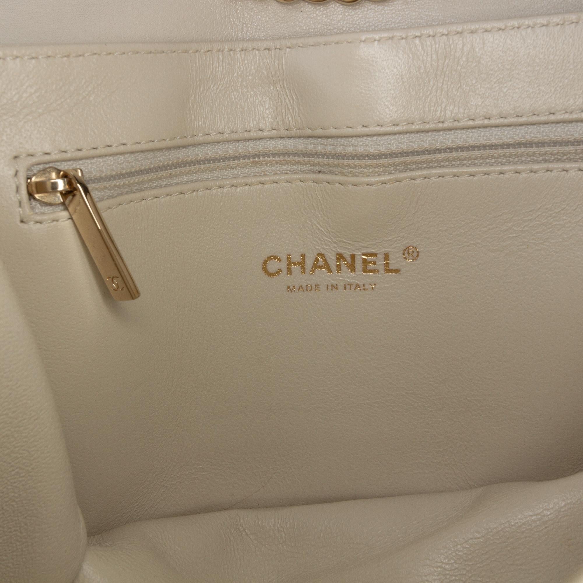 Chanel Mini Lambskin Beauty Lock Flap