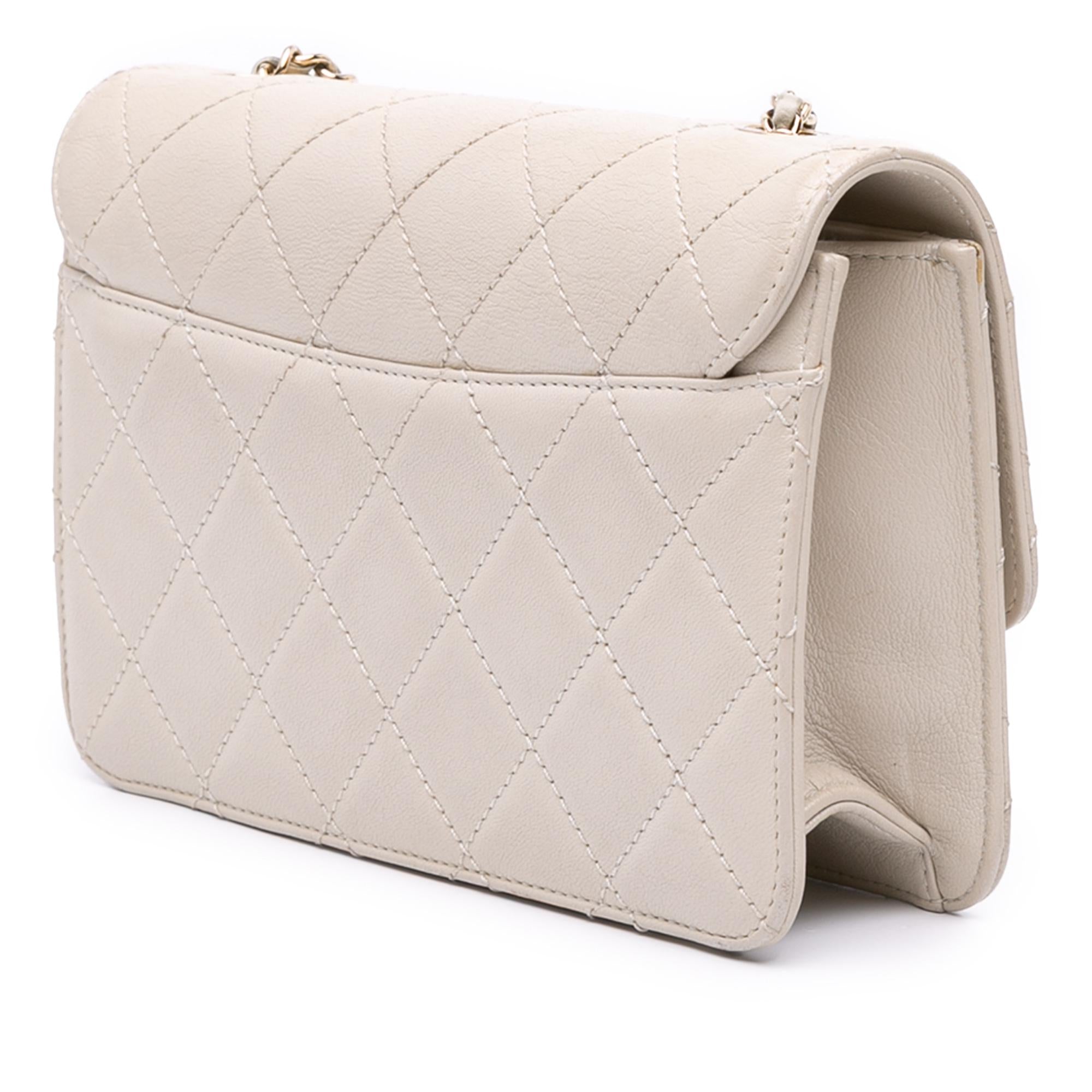 Chanel Mini Lambskin Beauty Lock Flap