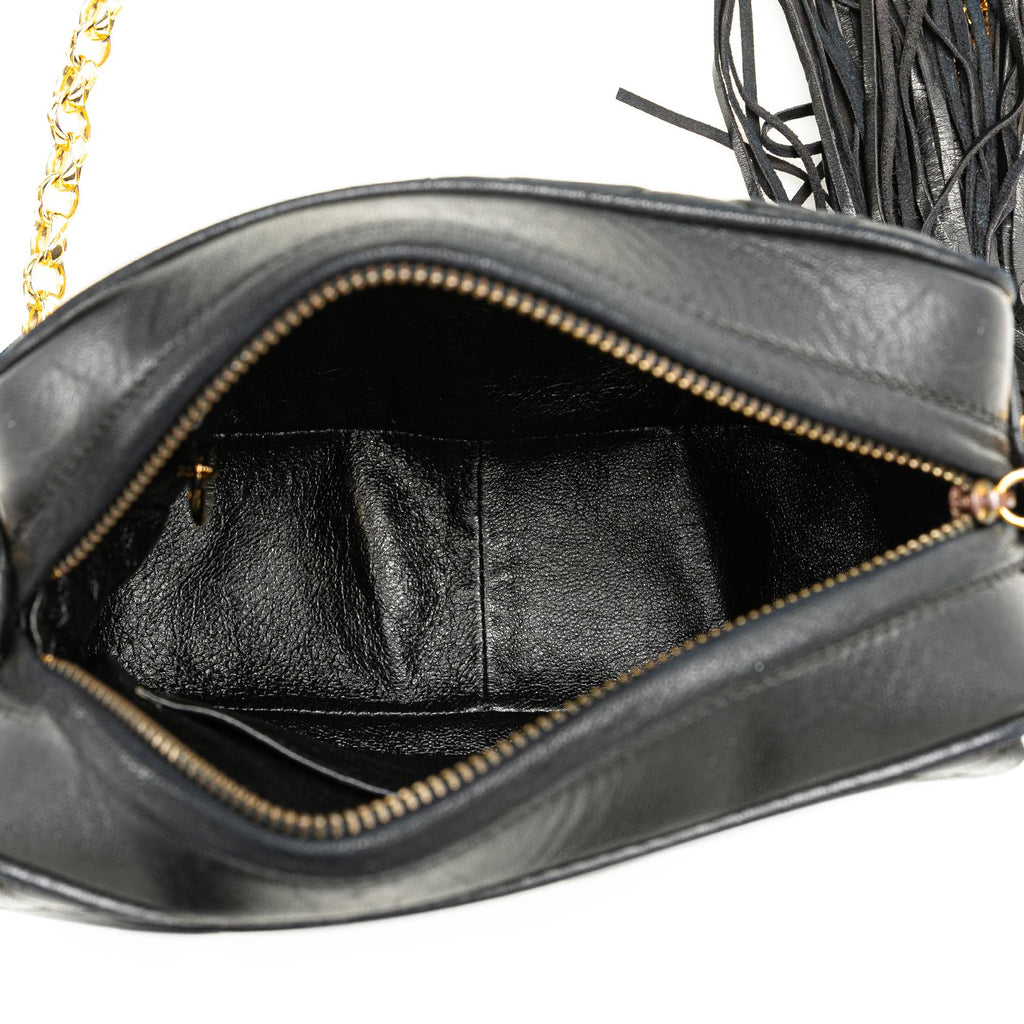 Chanel Mini Lambskin CC Tassel Camera Crossbody (SHG-OVHh6m)