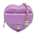 Chanel Mini Lambskin CC in Love Heart Belt Bag