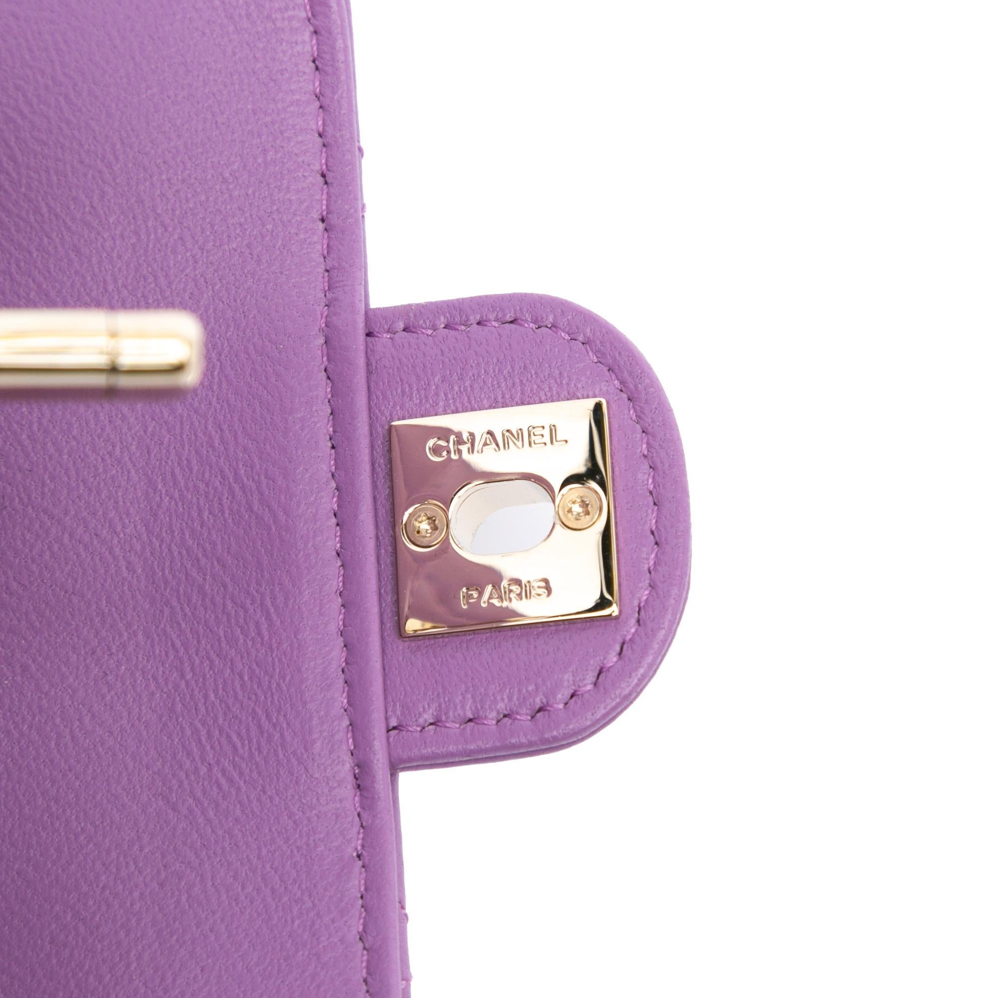 Chanel Mini Lambskin CC in Love Heart Belt Bag