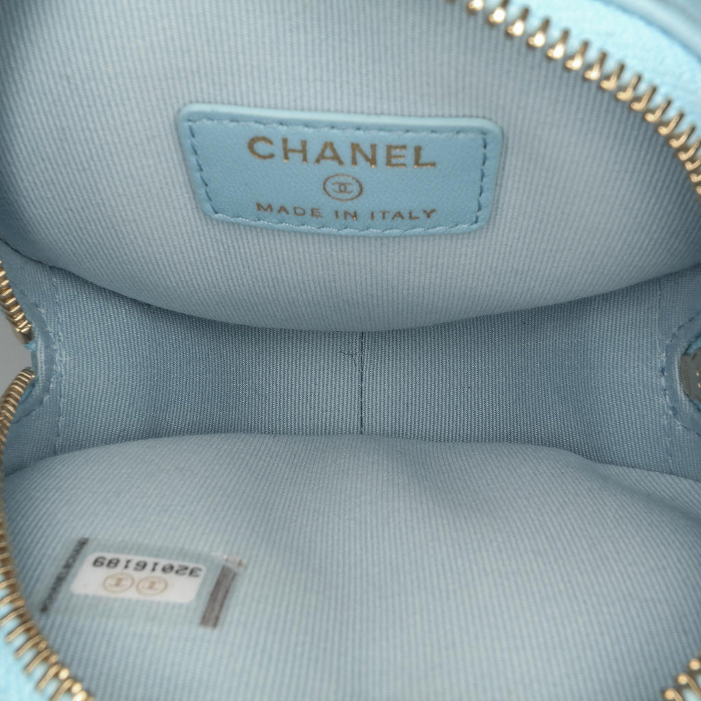 Chanel Mini Lambskin CC in Love Heart Belt Bag