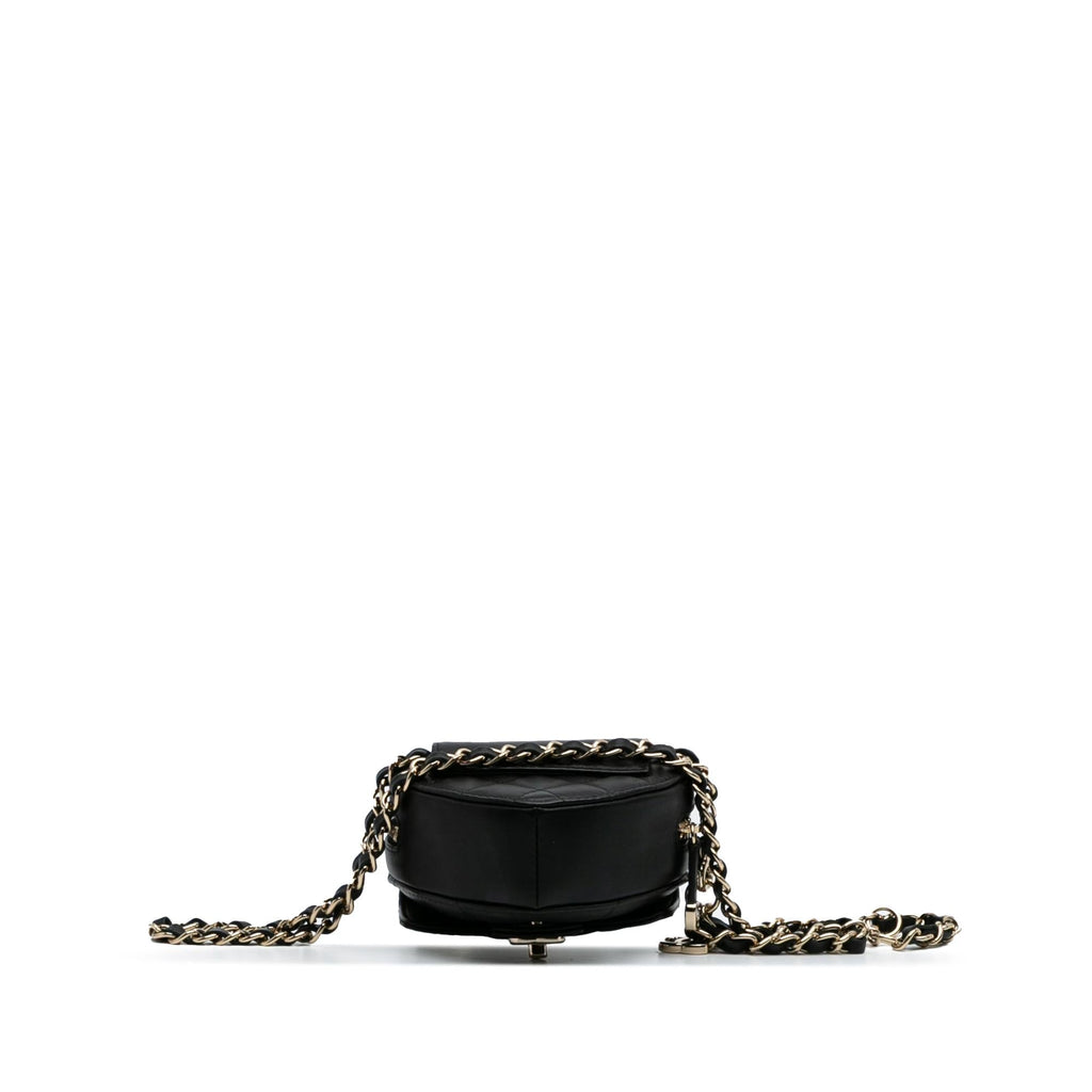 Chanel Mini Lambskin CC in Love Heart Belt Bag