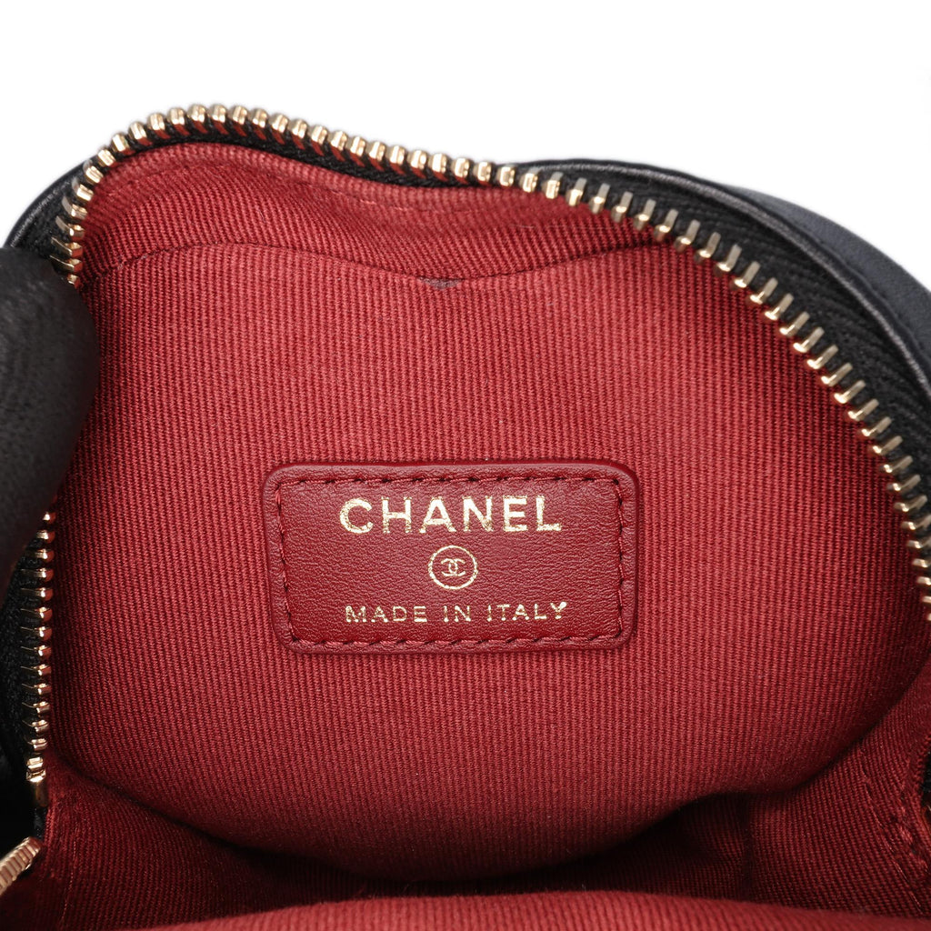 Chanel Mini Lambskin CC in Love Heart Belt Bag