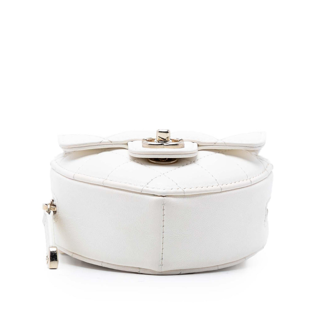 Chanel Mini Lambskin CC in Love Heart Belt Bag