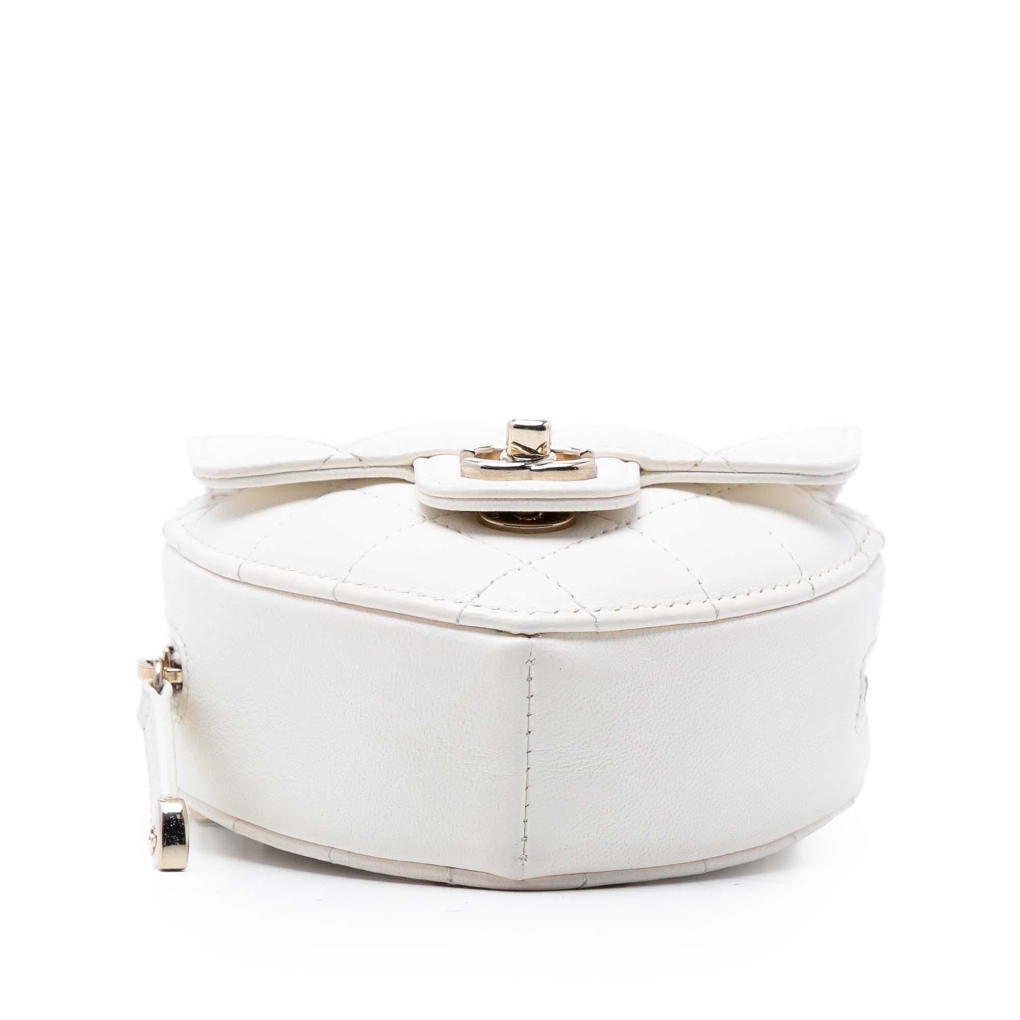 Chanel Mini Lambskin CC in Love Heart Belt Bag