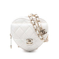 Chanel Mini Lambskin CC in Love Heart Belt Bag