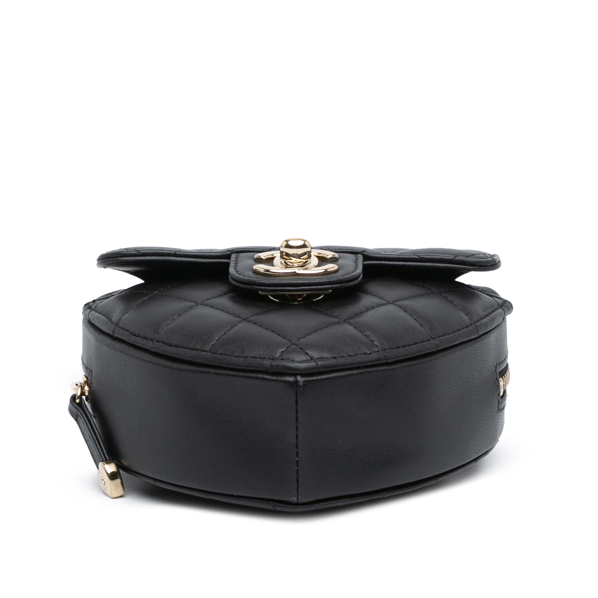 Chanel Mini Lambskin CC in Love Heart Crossbody