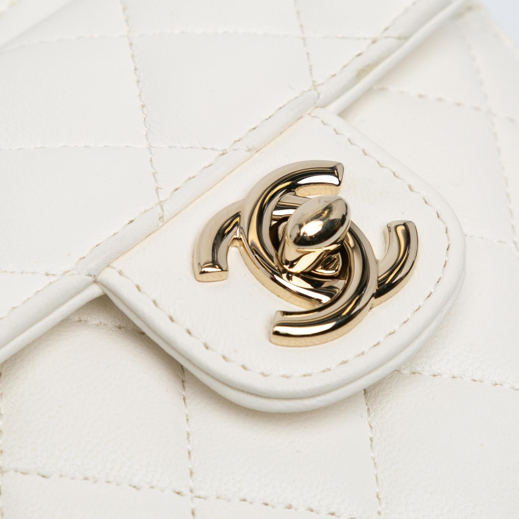 Chanel Mini Lambskin CC in Love Heart Crossbody