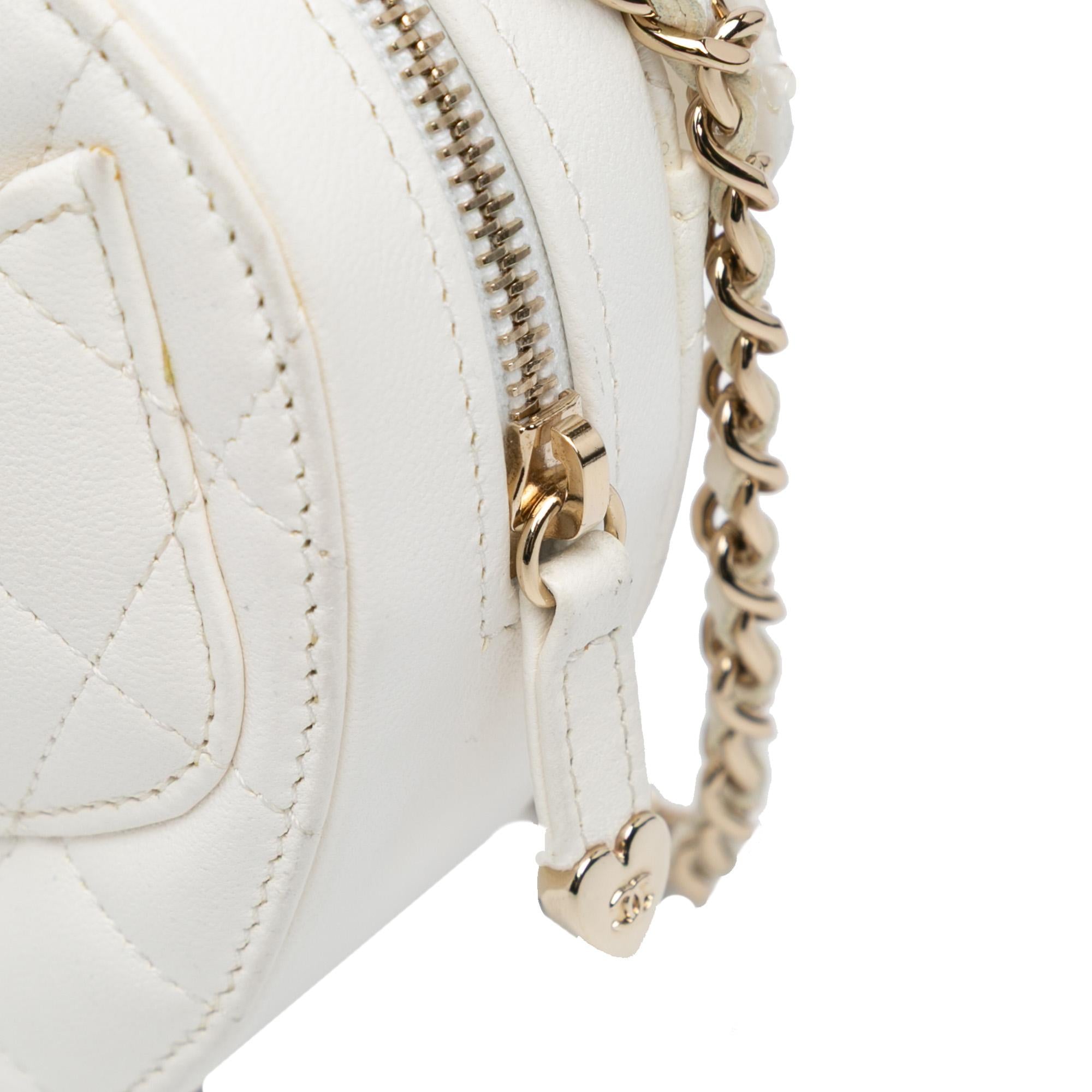 Chanel Mini Lambskin CC in Love Heart Crossbody