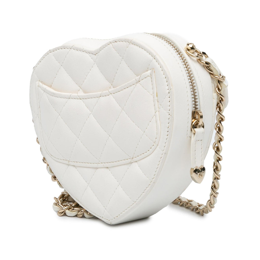 Chanel Mini Lambskin CC in Love Heart Crossbody