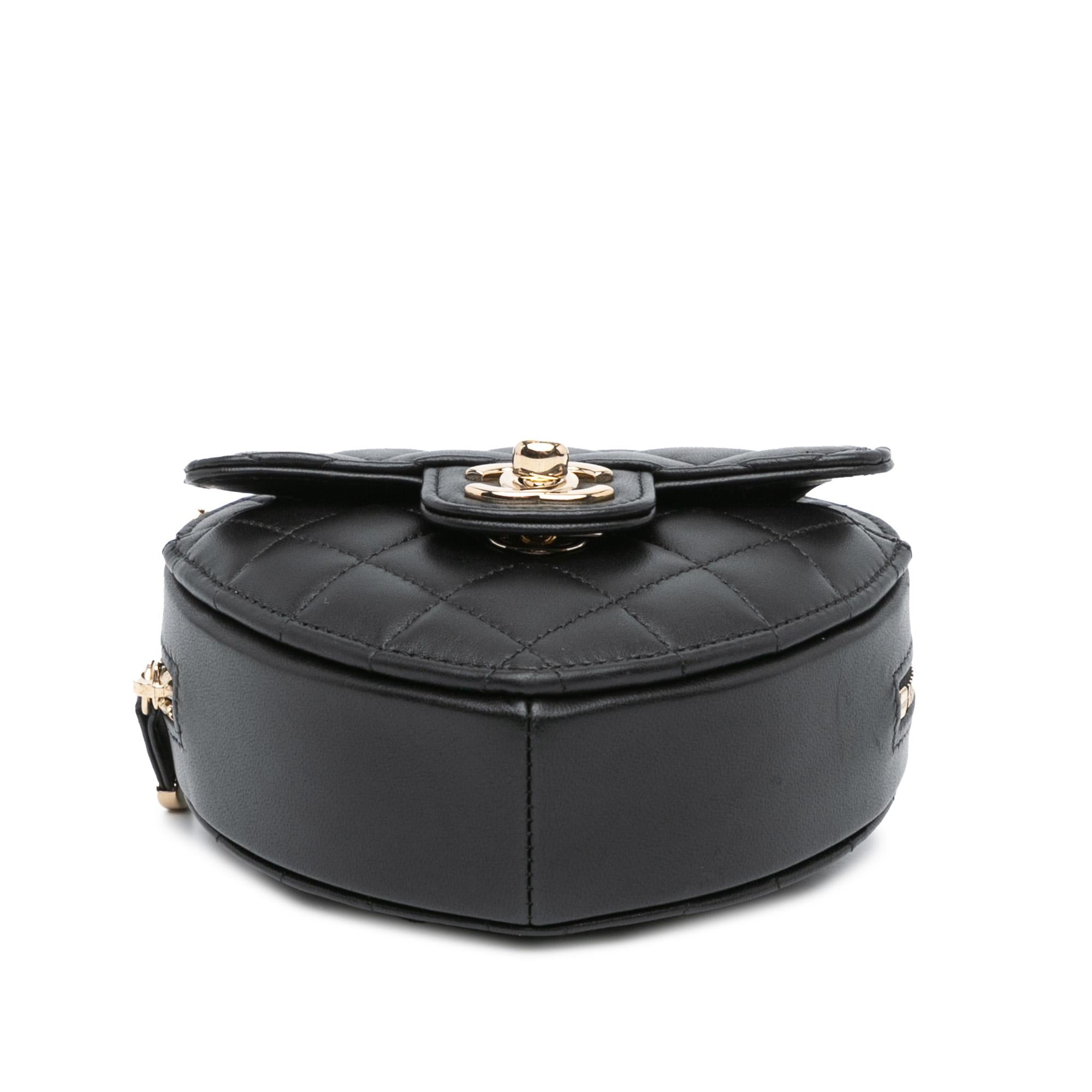 Chanel Mini Lambskin CC in Love Heart Crossbody