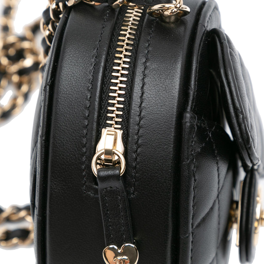 Chanel Mini Lambskin CC in Love Heart Crossbody
