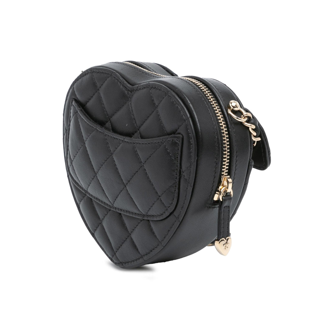 Chanel Mini Lambskin CC in Love Heart Crossbody