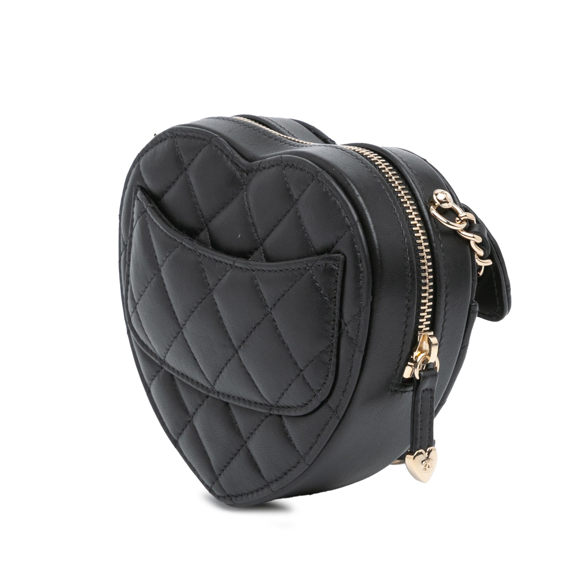 Chanel Mini Lambskin CC in Love Heart Crossbody