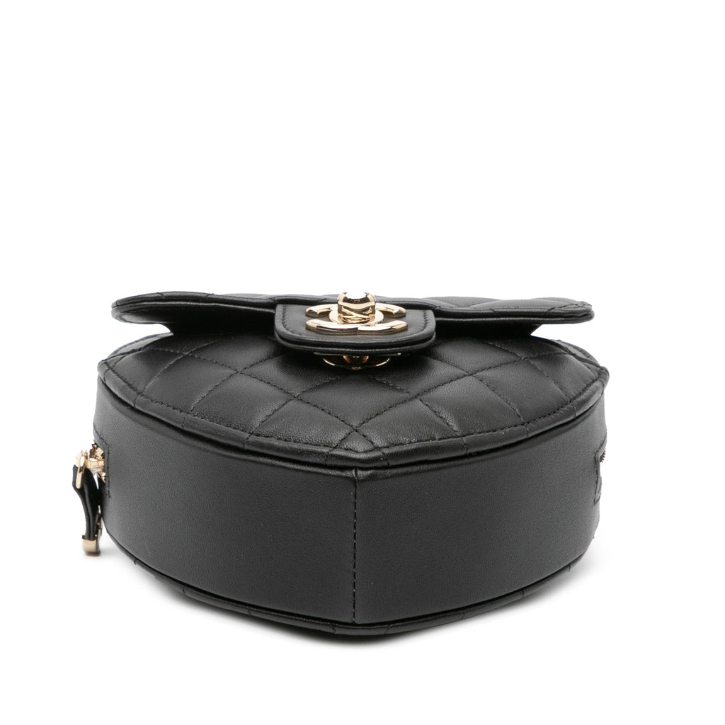 Chanel Mini Lambskin CC in Love Heart Crossbody