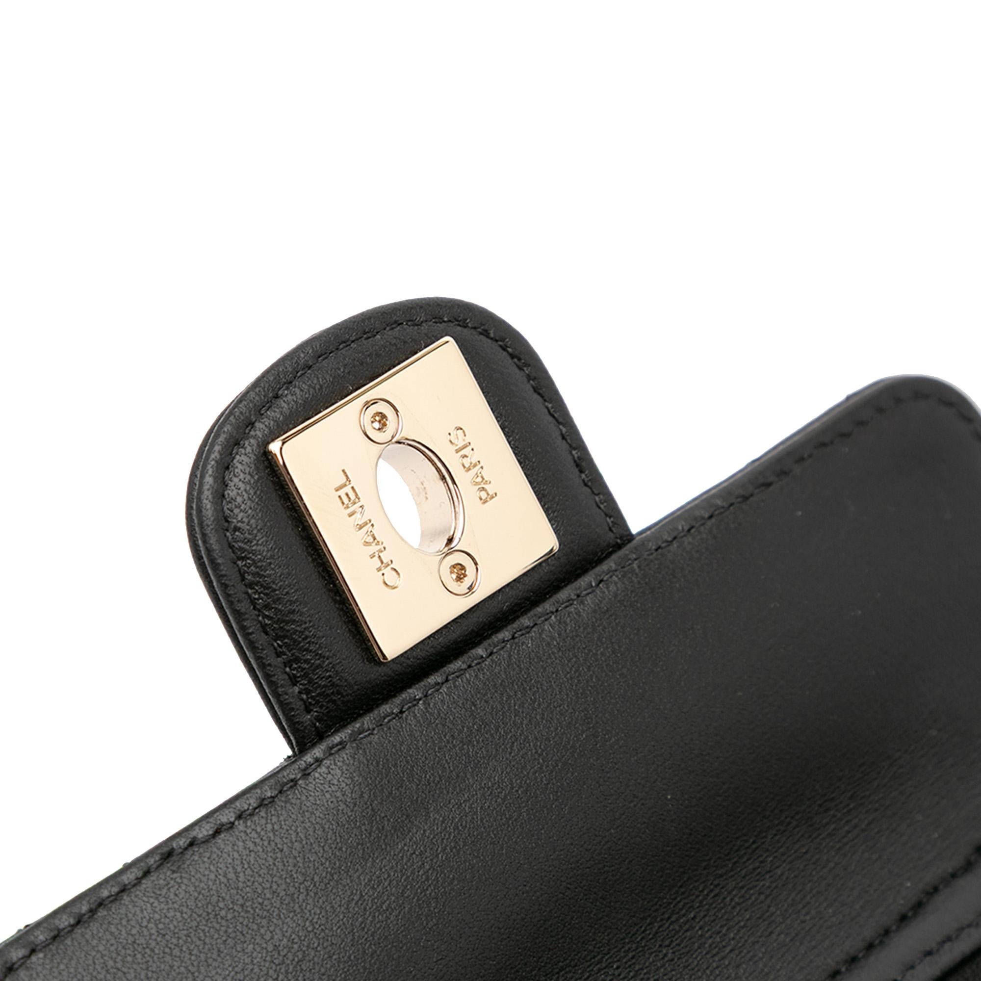 Chanel Mini Lambskin CC in Love Heart Crossbody