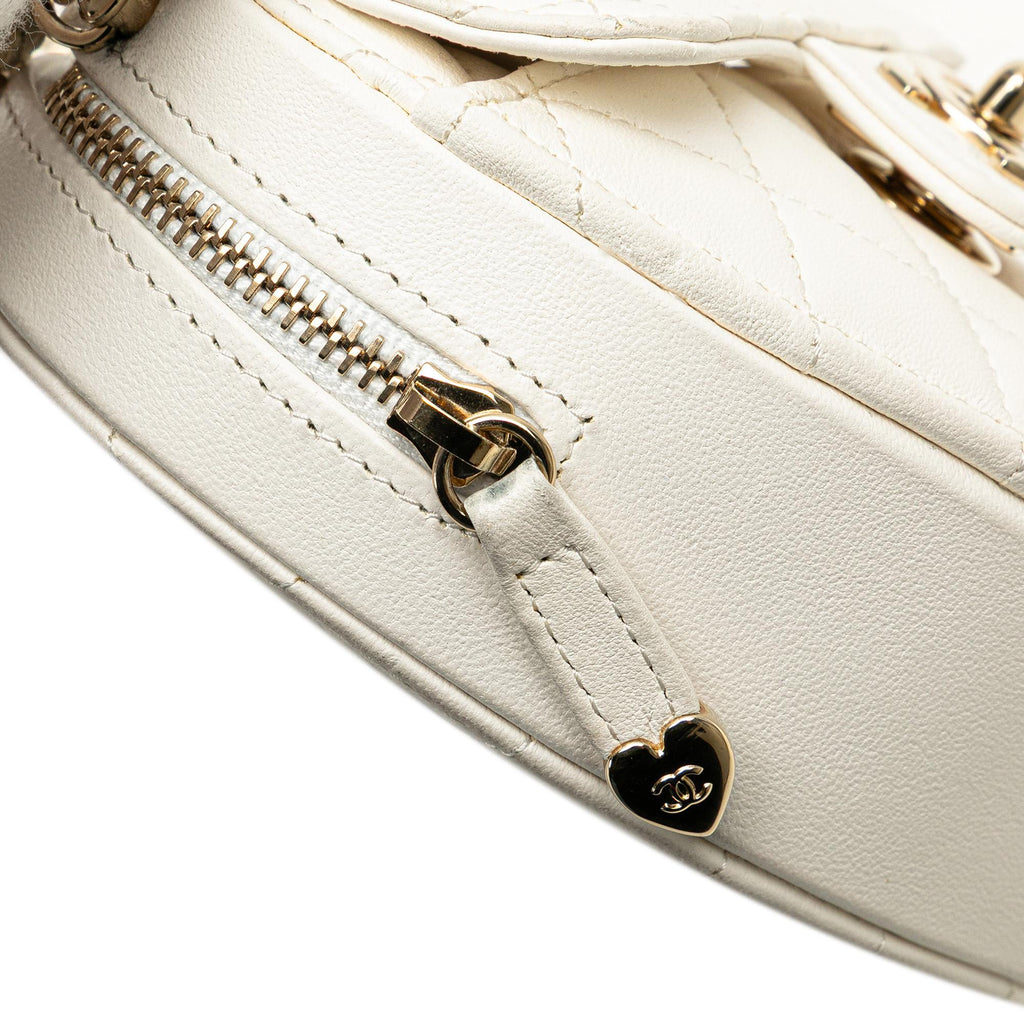 Chanel Mini Lambskin CC in Love Heart Crossbody