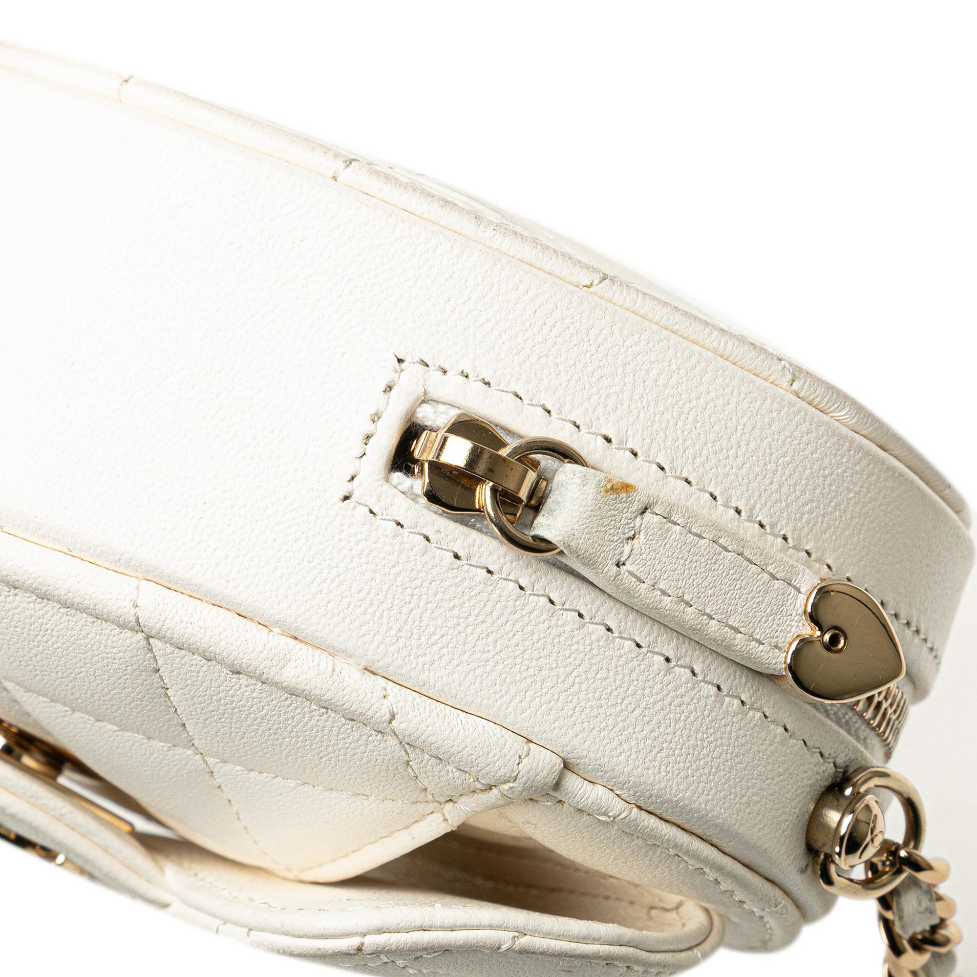 Chanel Mini Lambskin CC in Love Heart Crossbody