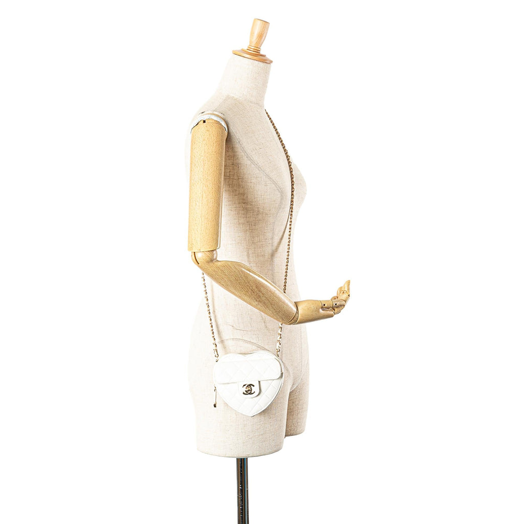 Chanel Mini Lambskin CC in Love Heart Crossbody
