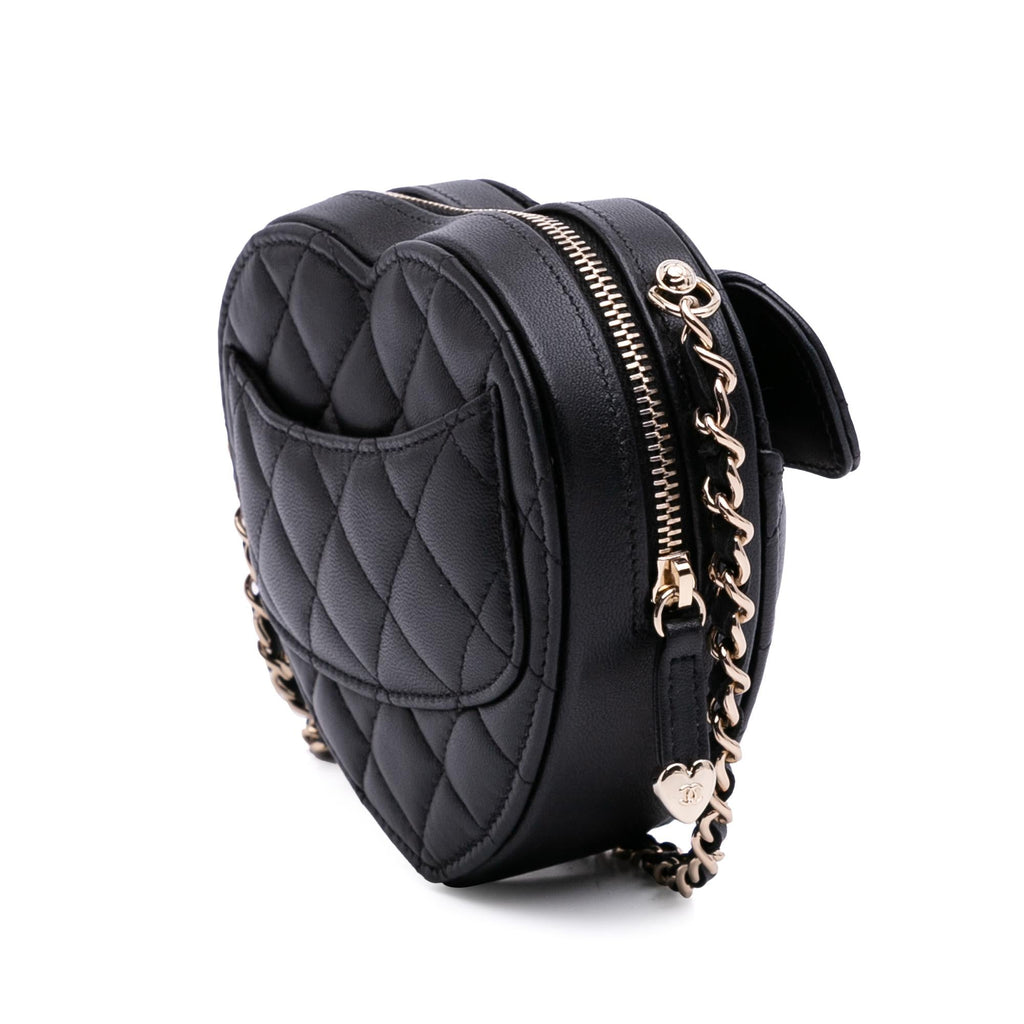 Chanel Mini Lambskin CC in Love Heart Crossbody