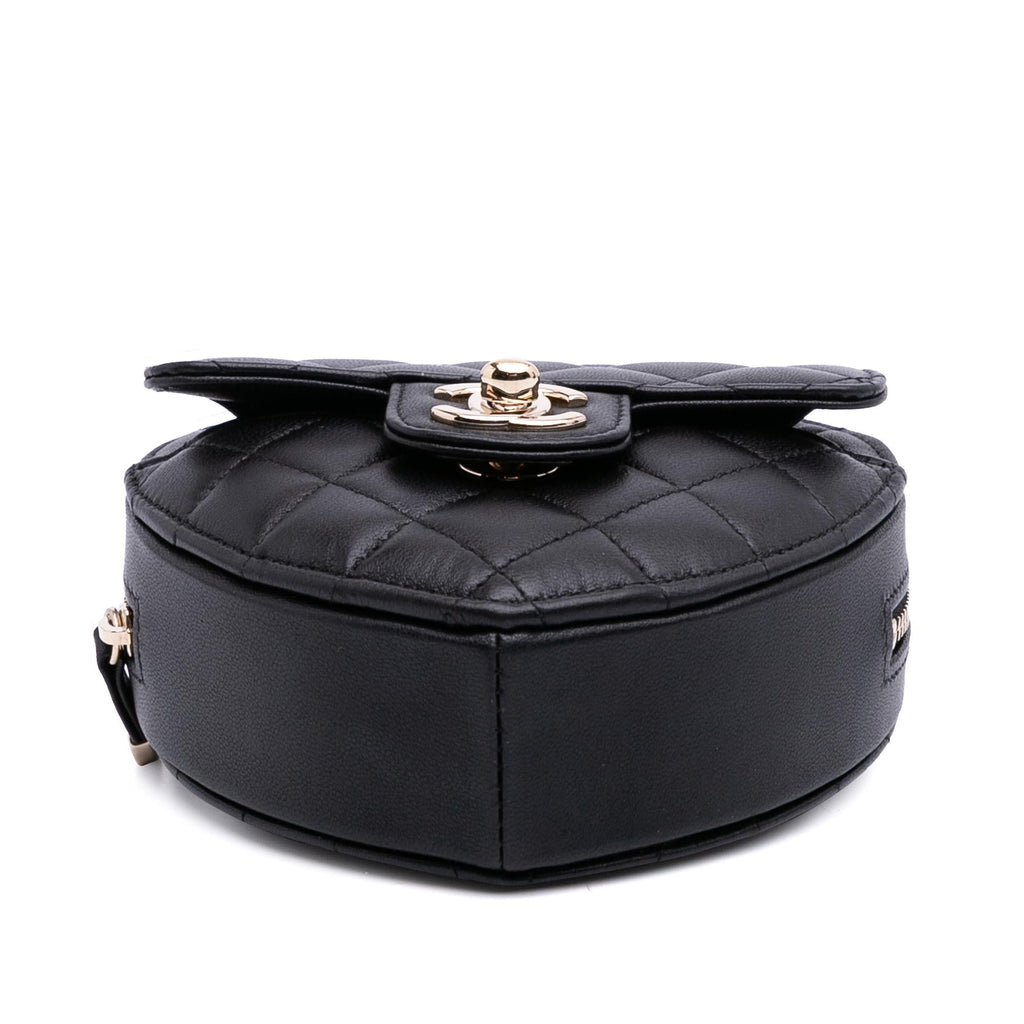 Chanel Mini Lambskin CC in Love Heart Crossbody