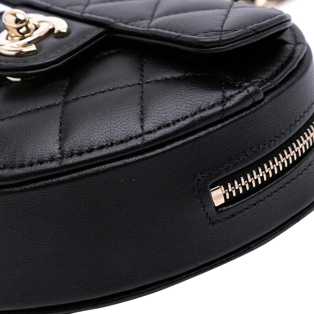 Chanel Mini Lambskin CC in Love Heart Crossbody