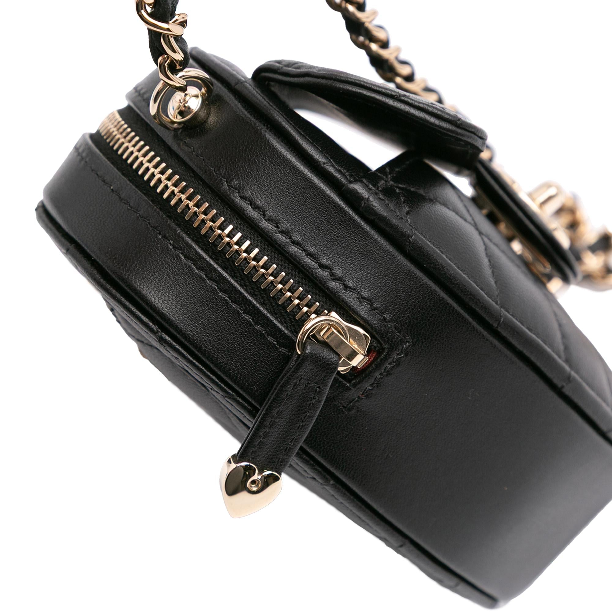 Chanel Mini Lambskin CC in Love Heart Crossbody