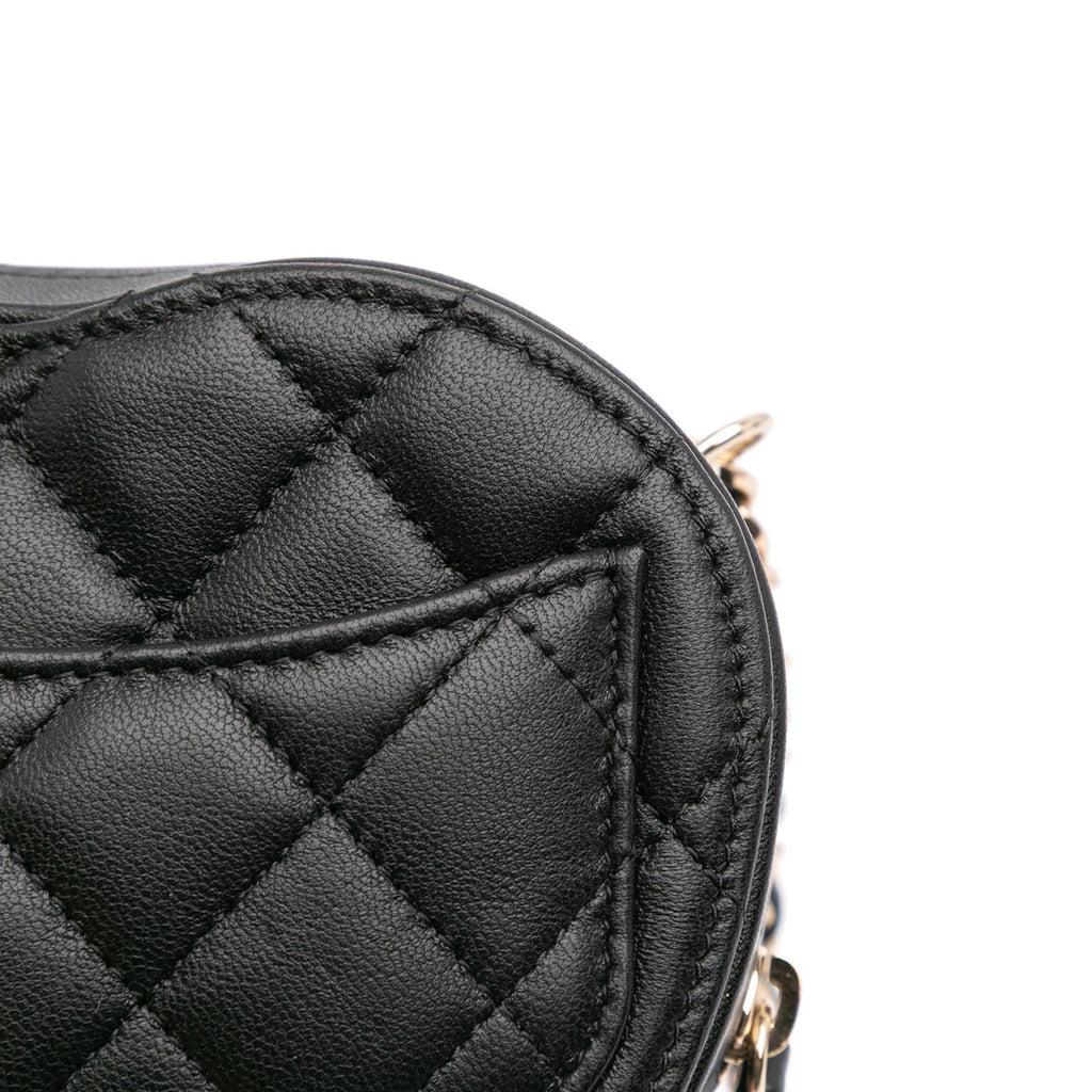 Chanel Mini Lambskin CC in Love Heart Crossbody