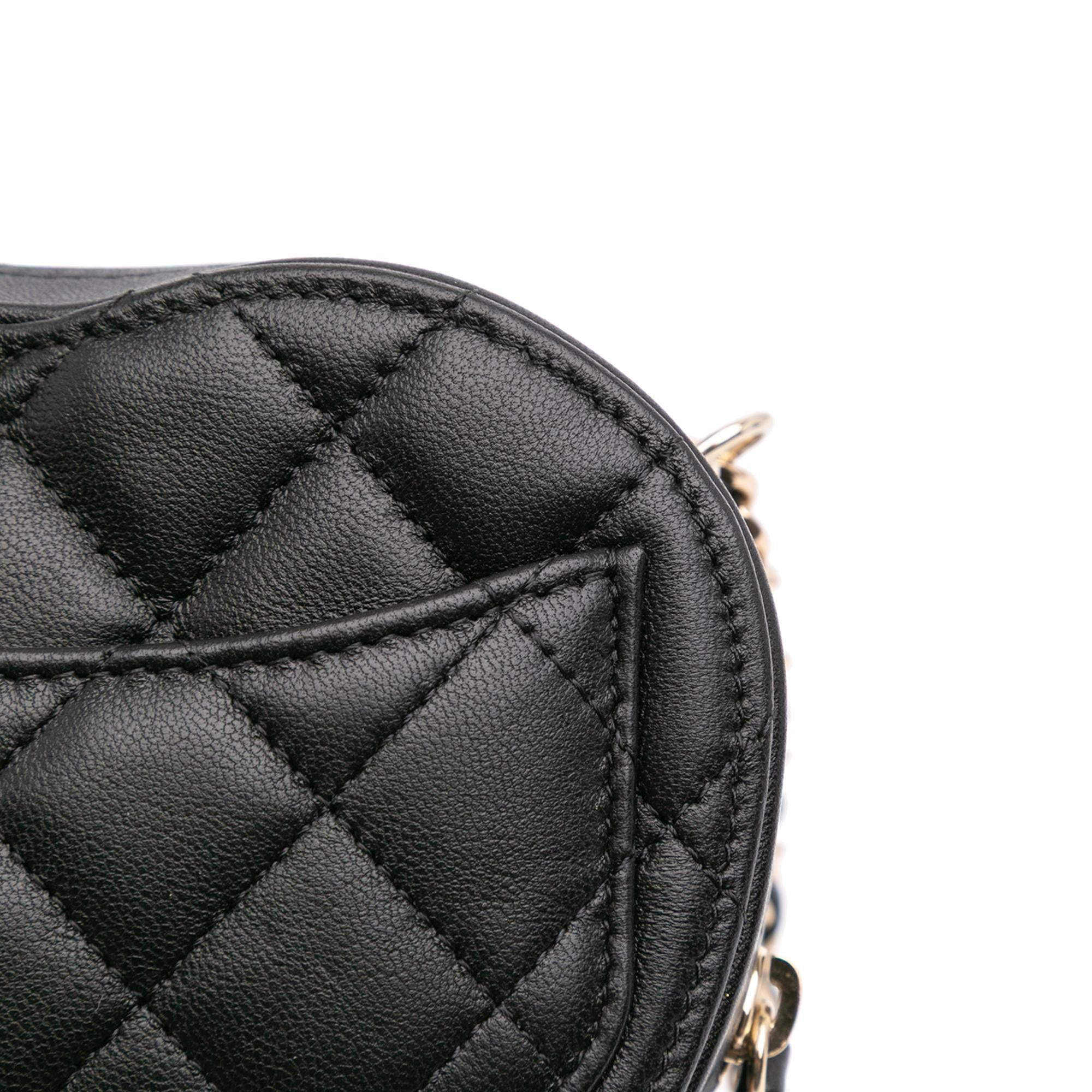 Chanel Mini Lambskin CC in Love Heart Crossbody