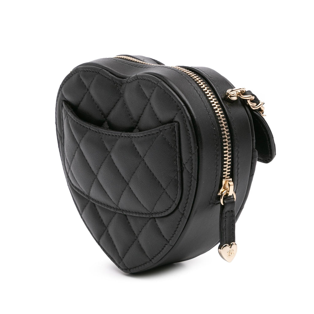 Chanel Mini Lambskin CC in Love Heart Crossbody