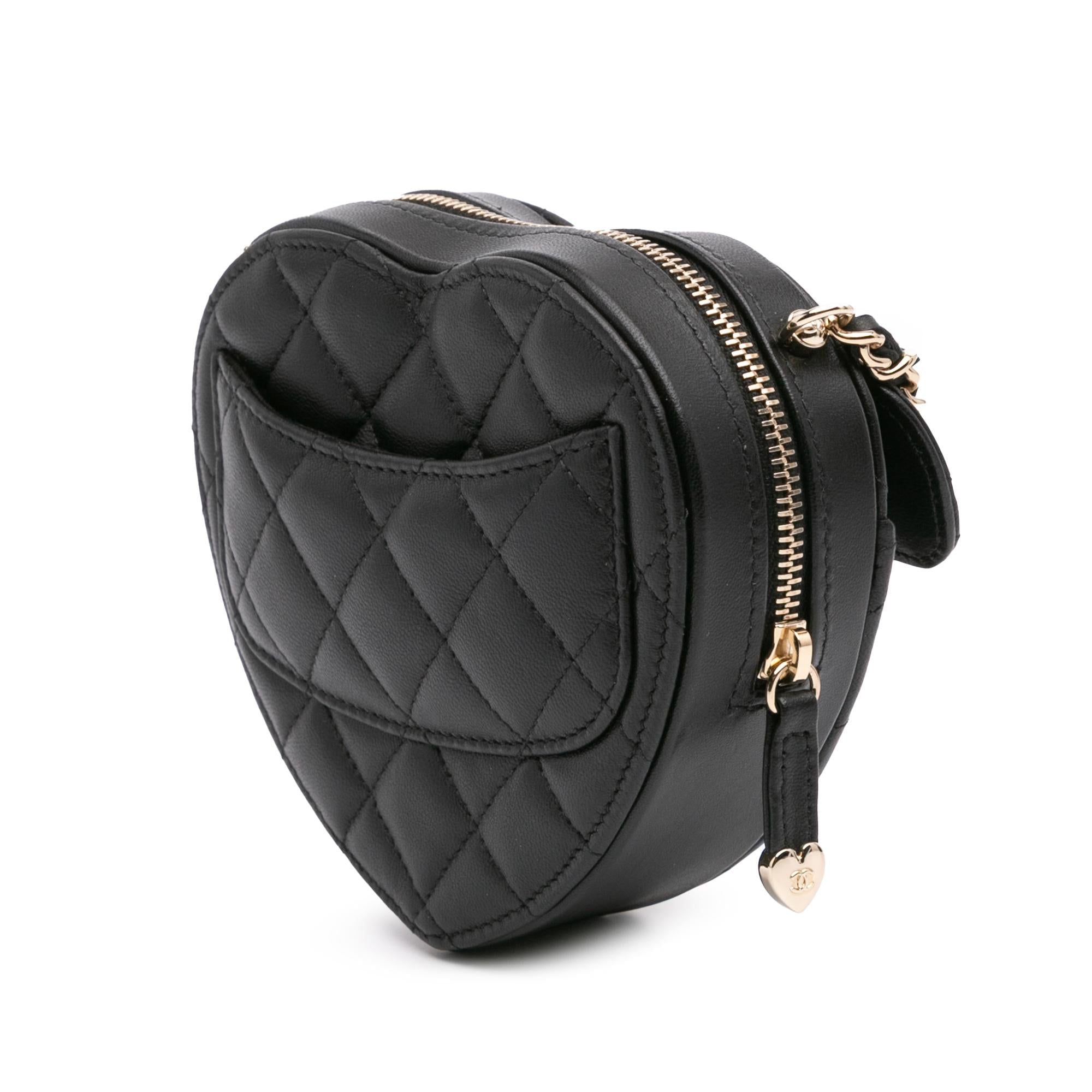 Chanel Mini Lambskin CC in Love Heart Crossbody