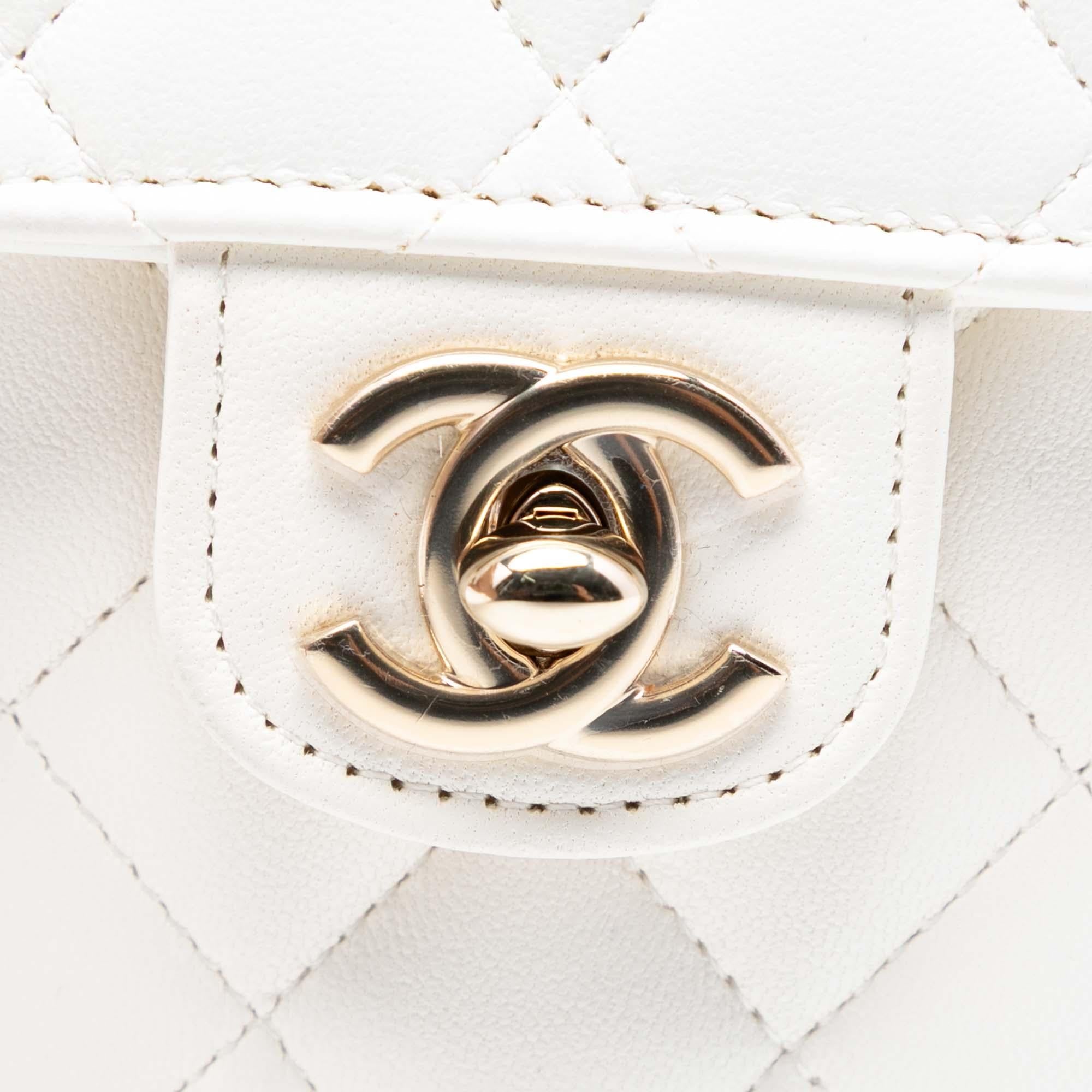 Chanel Mini Lambskin CC in Love Heart Crossbody