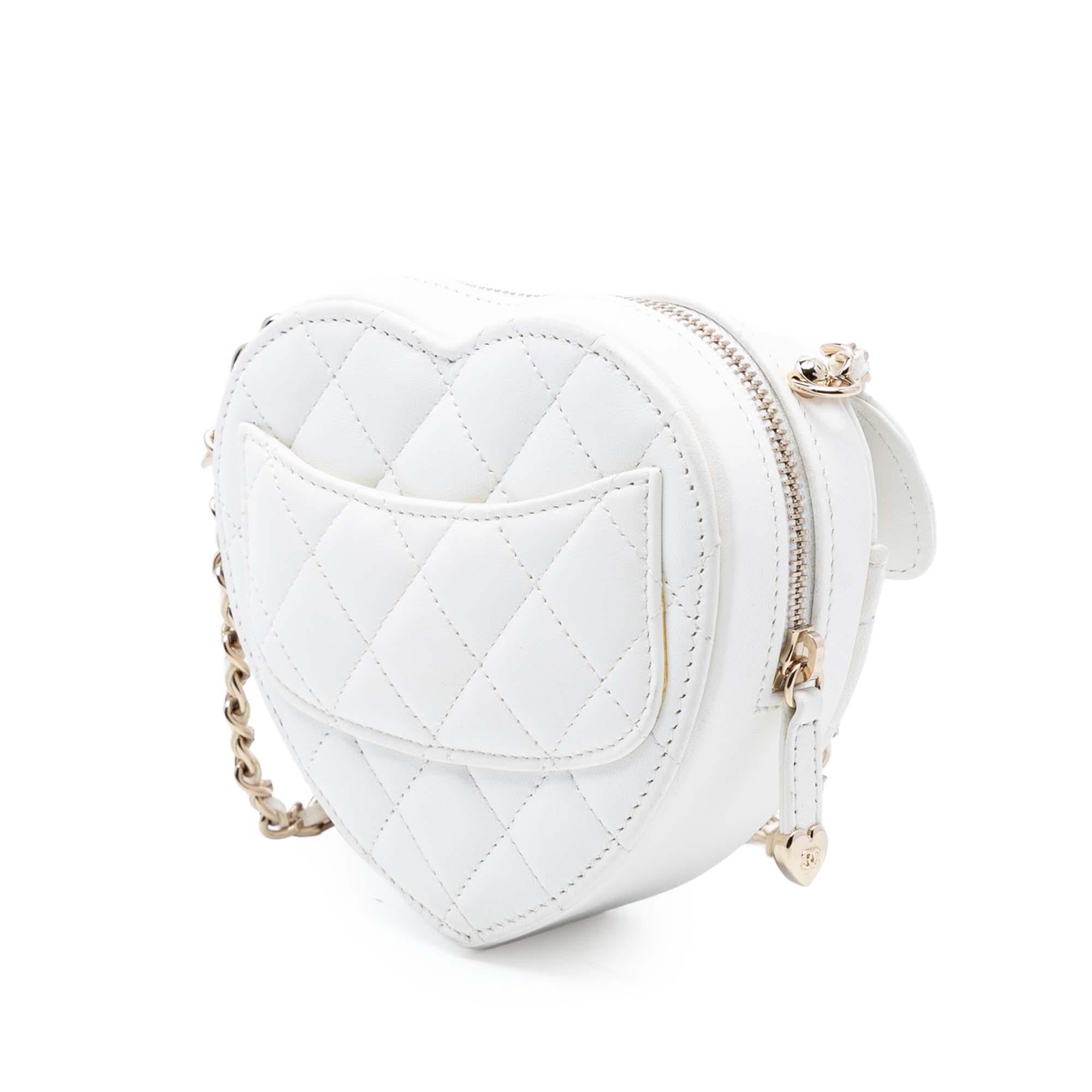 Chanel Mini Lambskin CC in Love Heart Crossbody
