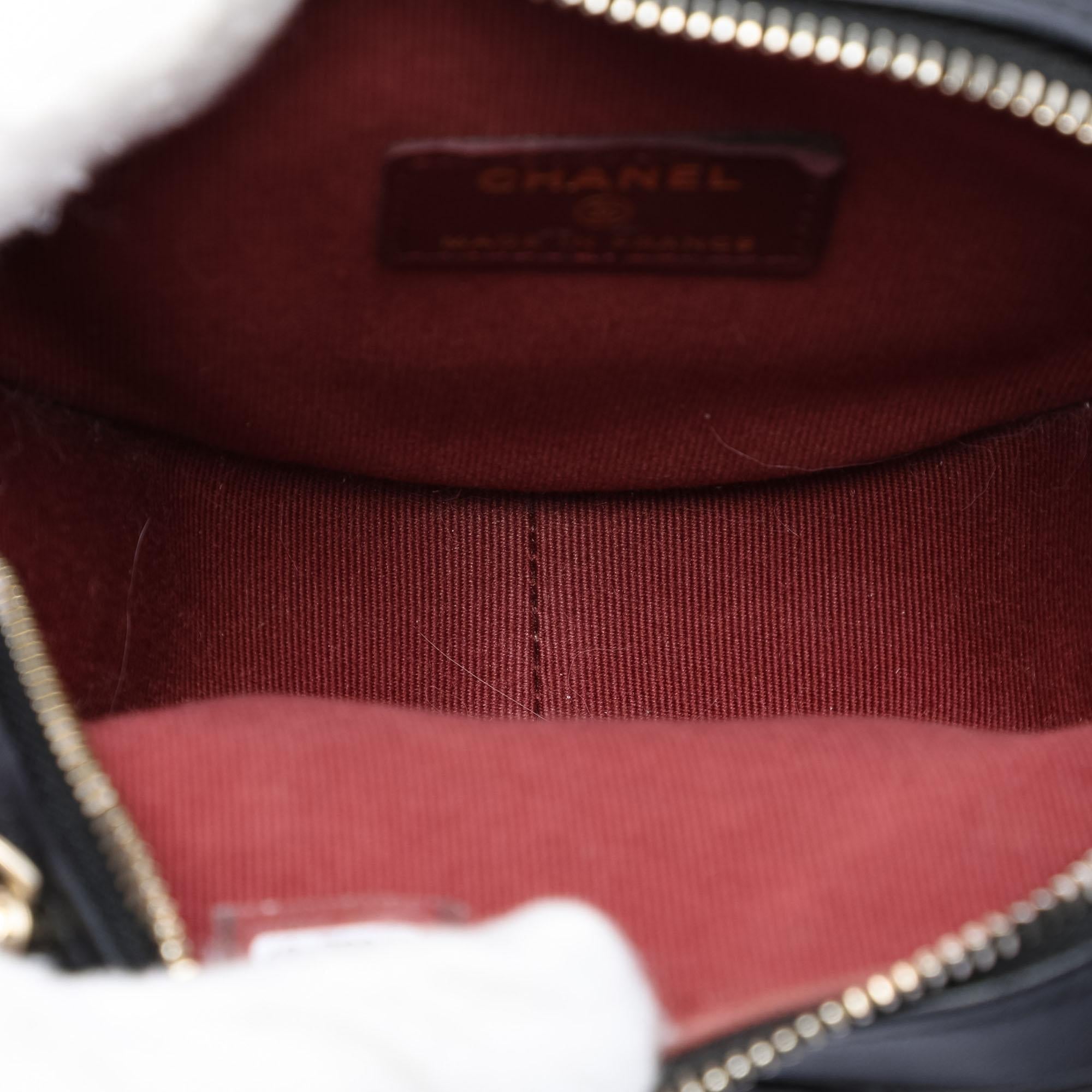 Chanel Mini Lambskin CC in Love Heart Crossbody