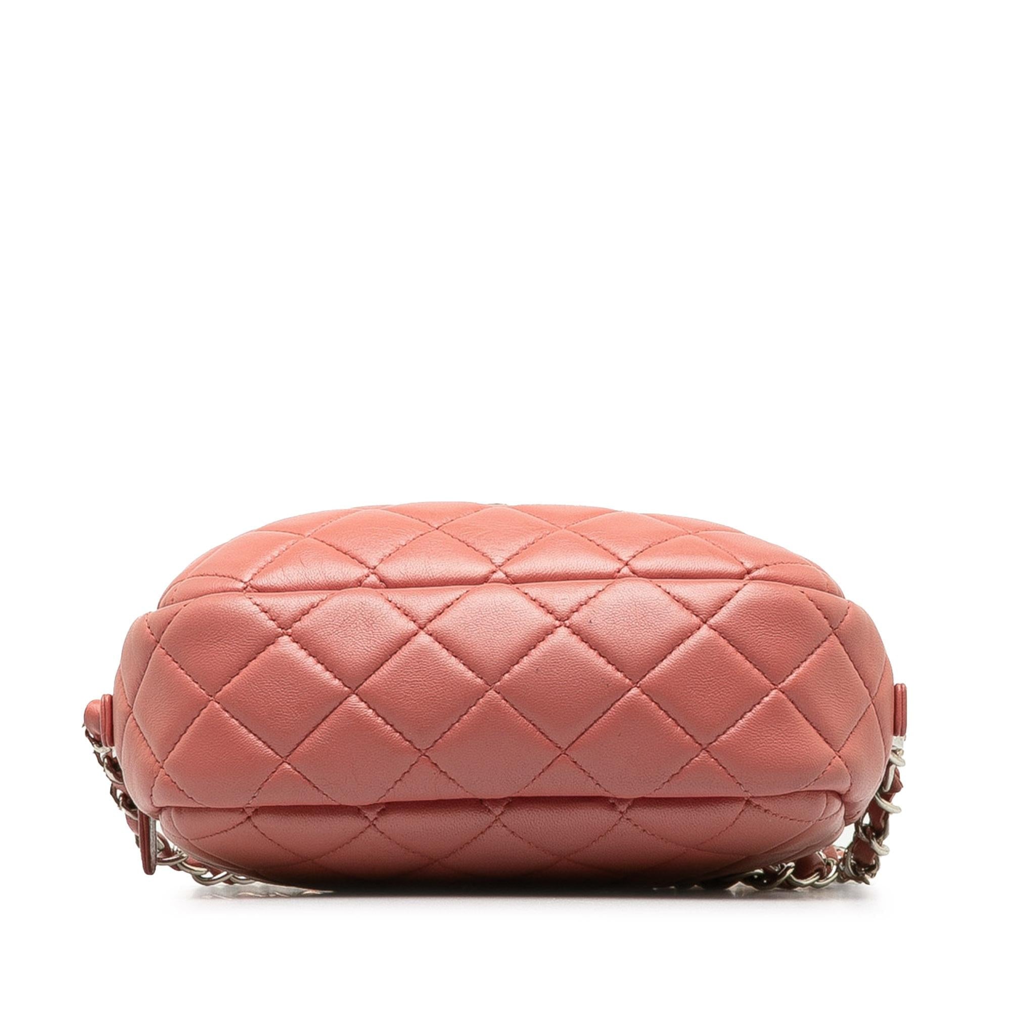 Chanel Mini Lambskin Camera Case (SHG-J1pjLT)