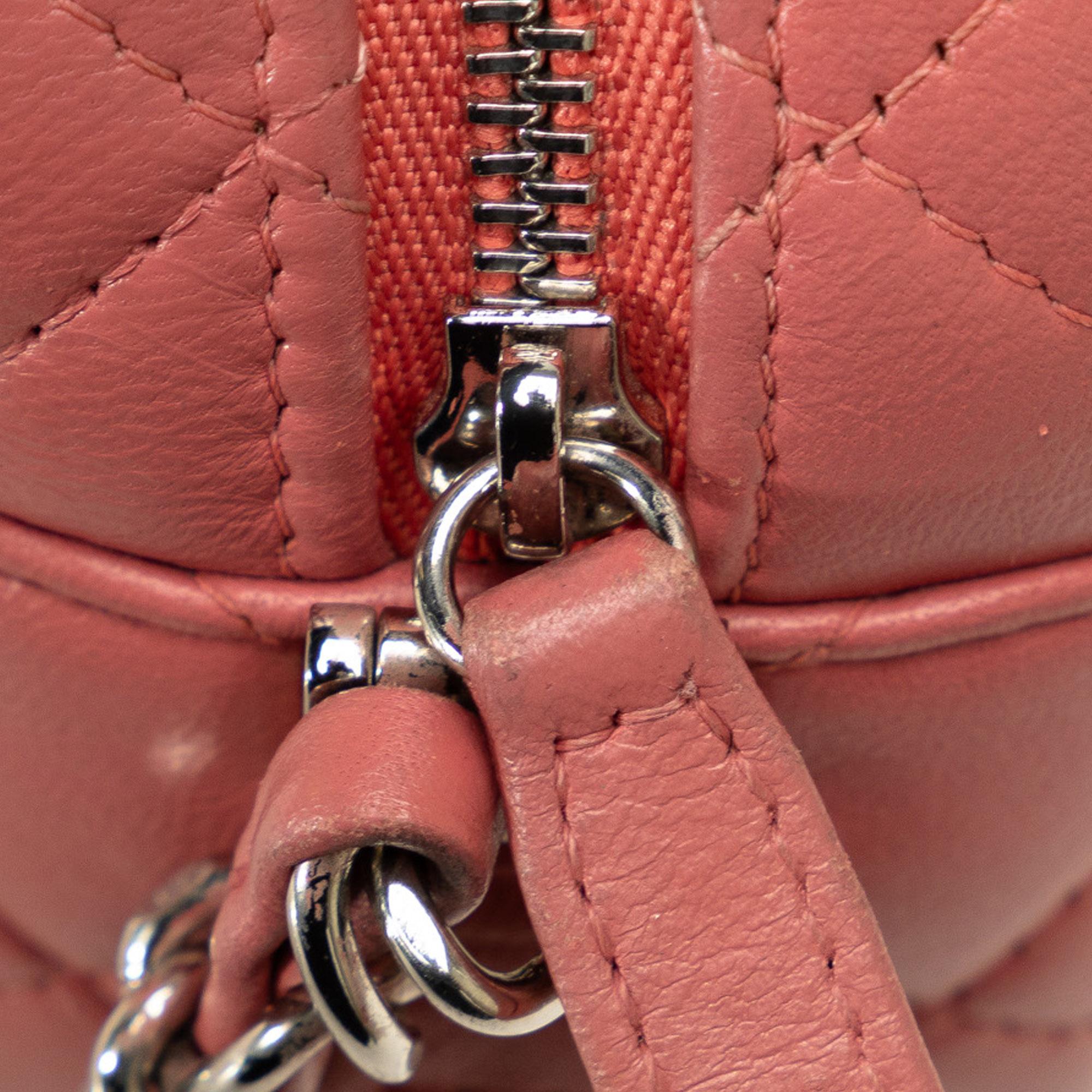 Chanel Mini Lambskin Camera Case (SHG-J1pjLT)