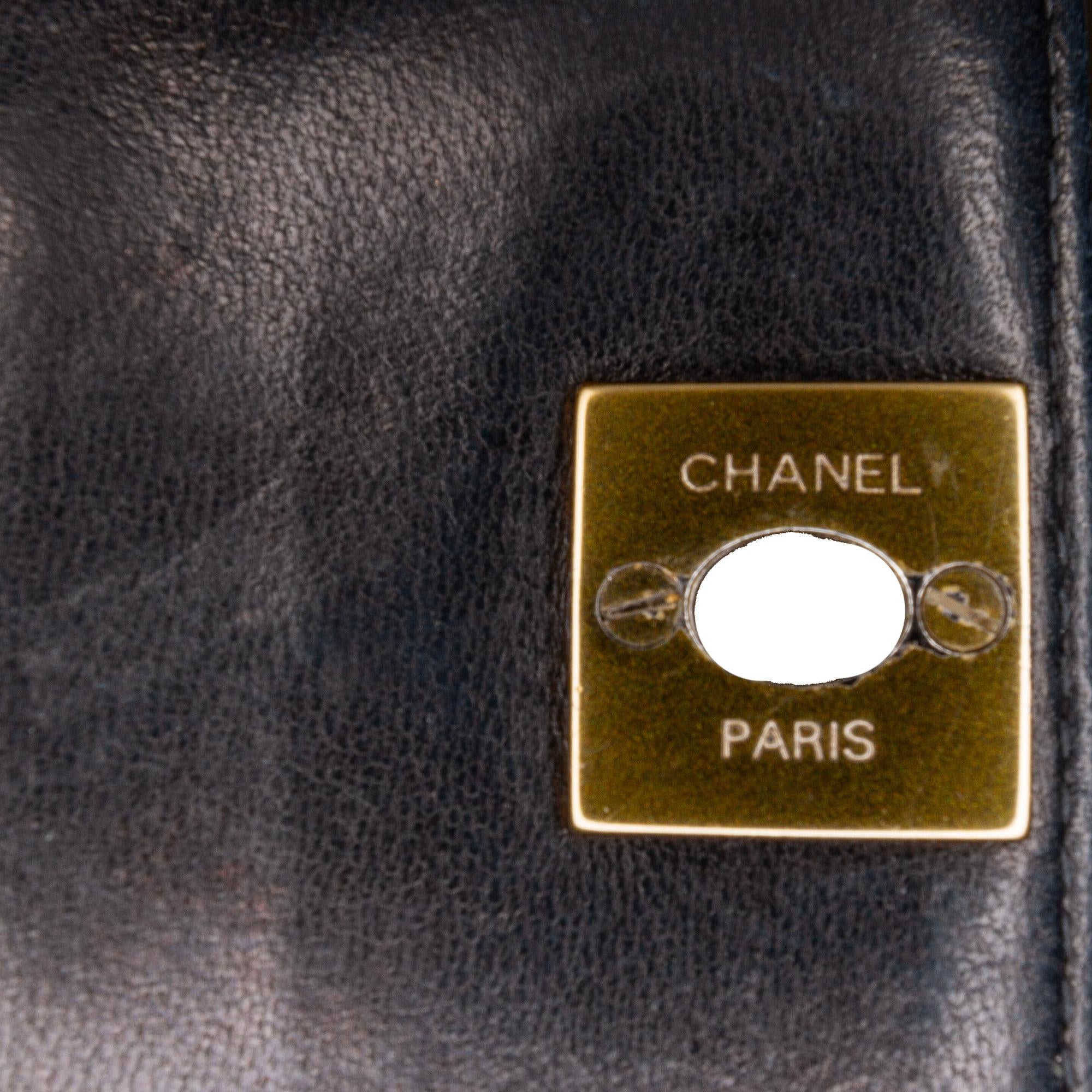 Chanel Mini Lambskin Choco Bar Chain Charms Flap (SHG-fLjuBx)